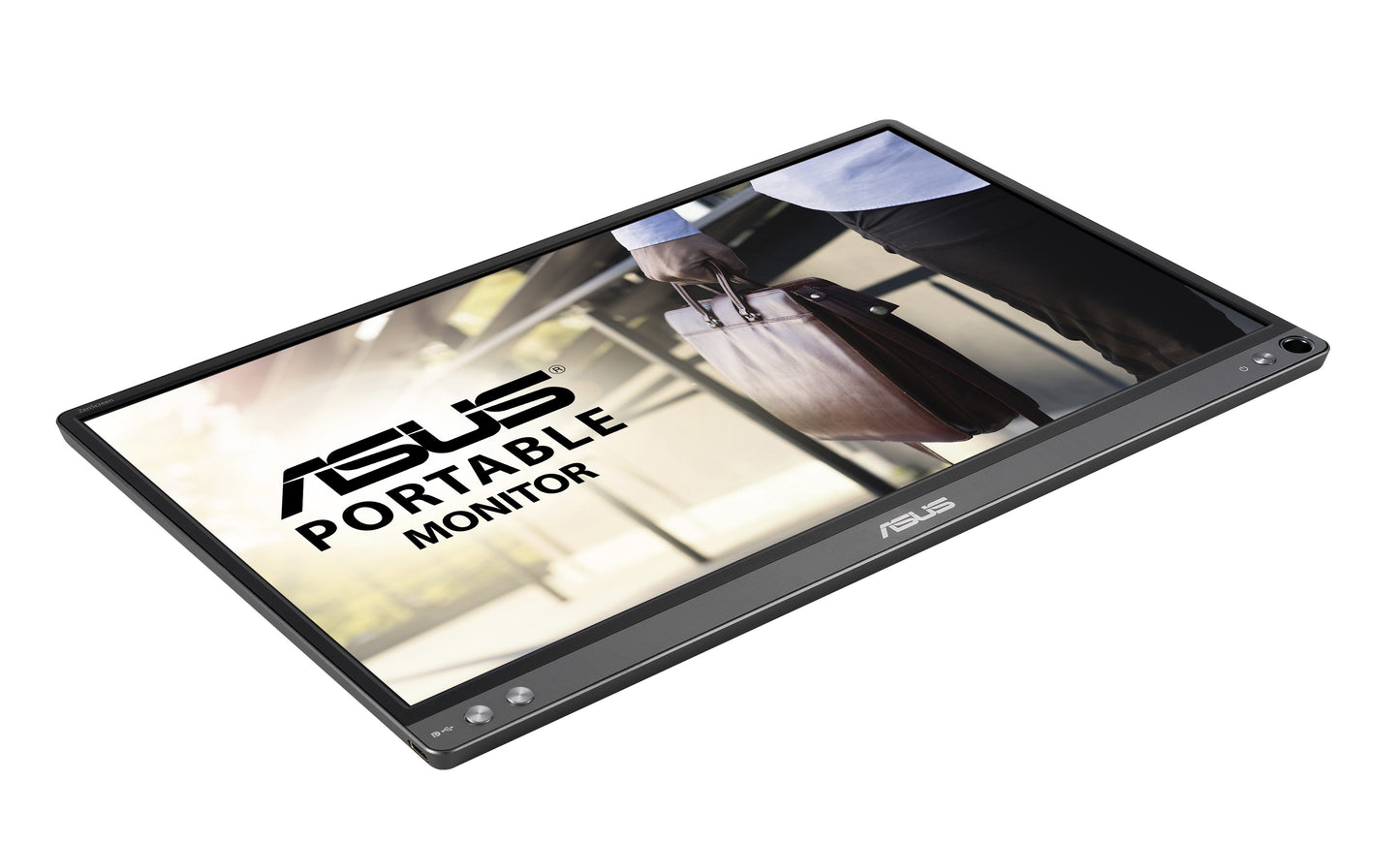 ASUS ZenScreen MB16ACE - 39,6 cm (15.6") - 1920 x 1080 Pixel - Full HD - LED - 5 ms - Grau - Monitor