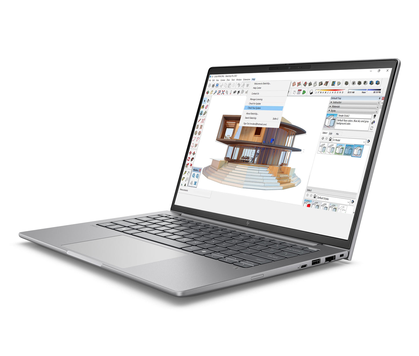 HP ZBook 8 G1i Intel Core Ultra 7 - Core Ultra 7 - Notebook