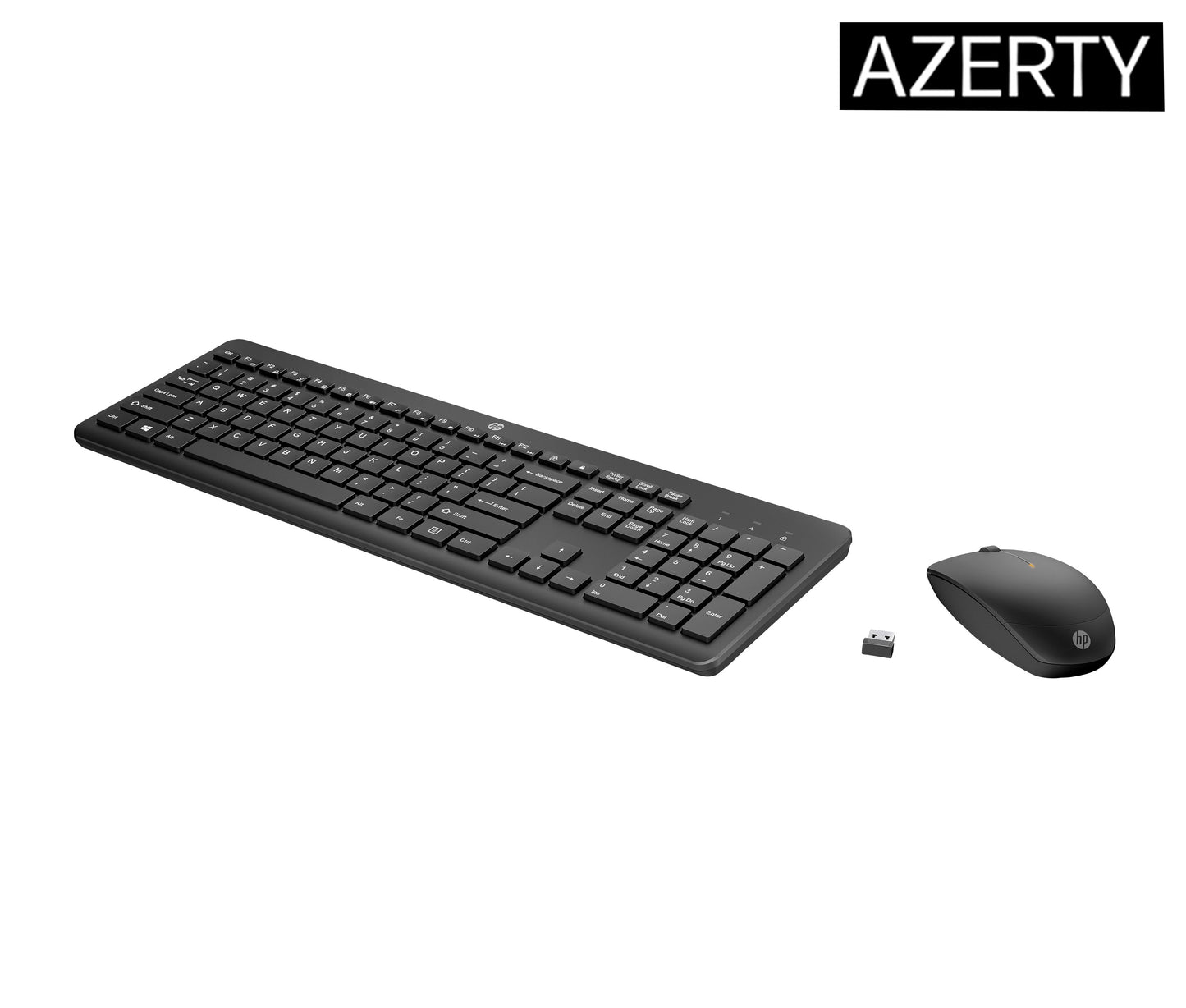 HP 230 Wireless Tastatur Maus Set - 1.600 dpi - Tastatur