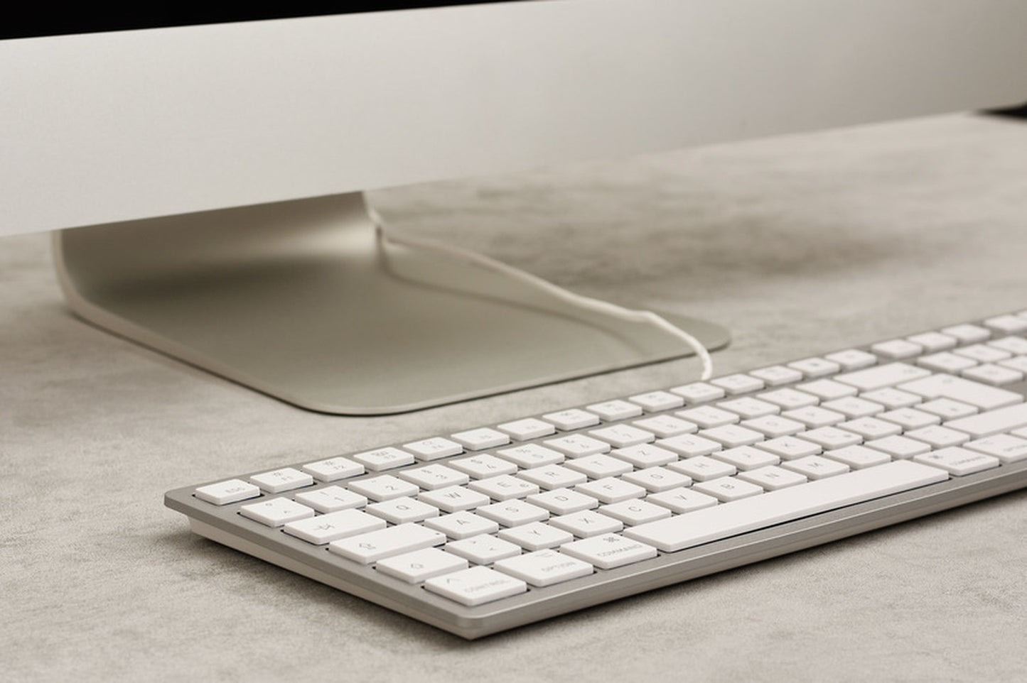 Cherry KC 6000C FOR MAC - Kabelgebunden - USB - Scherenschalter - QWERTZ - Silber - Tastatur
