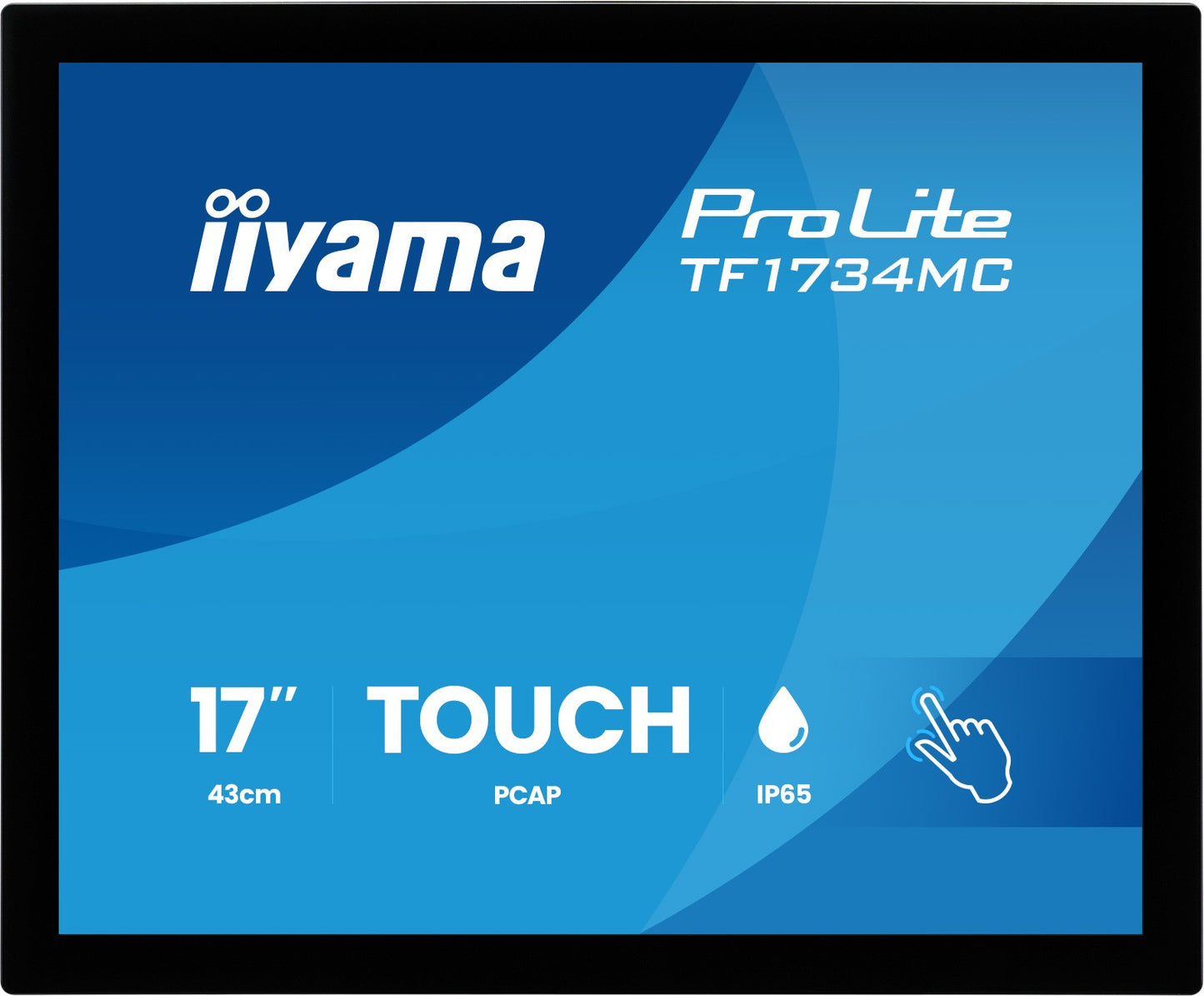 Iiyama 43.0cm (17") TF1734MC - B8X 5:4 M - Touch HDMI+DP VGA - Monitor