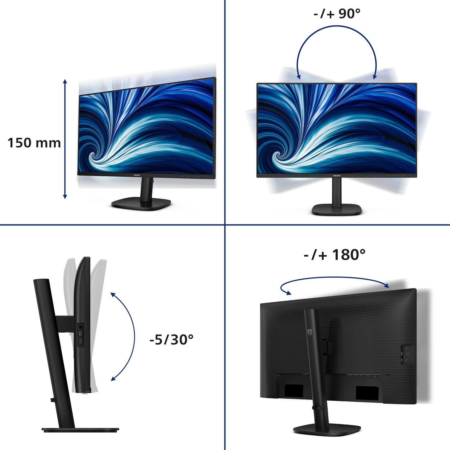 Philips 27B2U3601 27" - 68,6 cm - Monitor