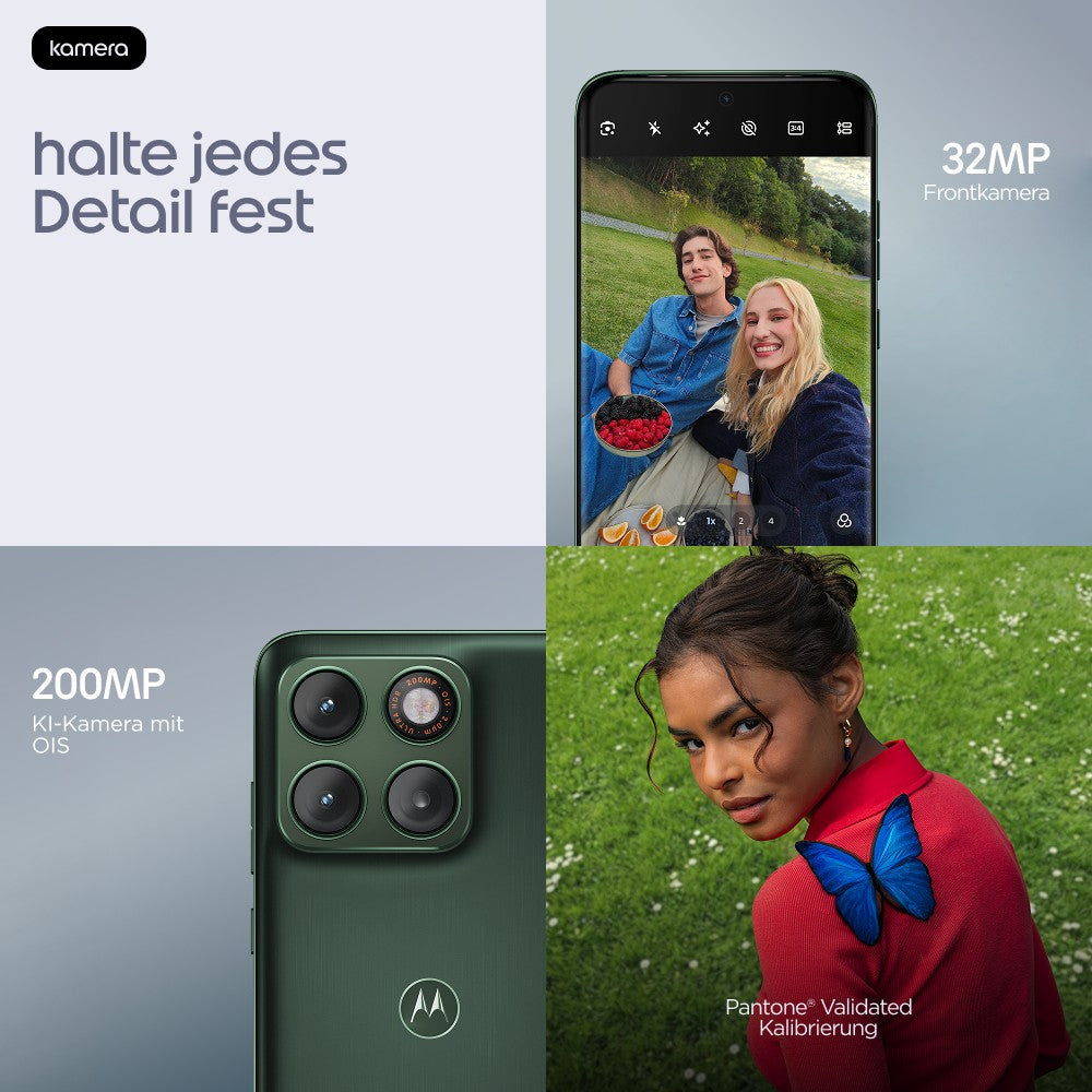 Motorola Solutions edge 70 Plus Mountain View Android - 256 GB - Mobiltelefon