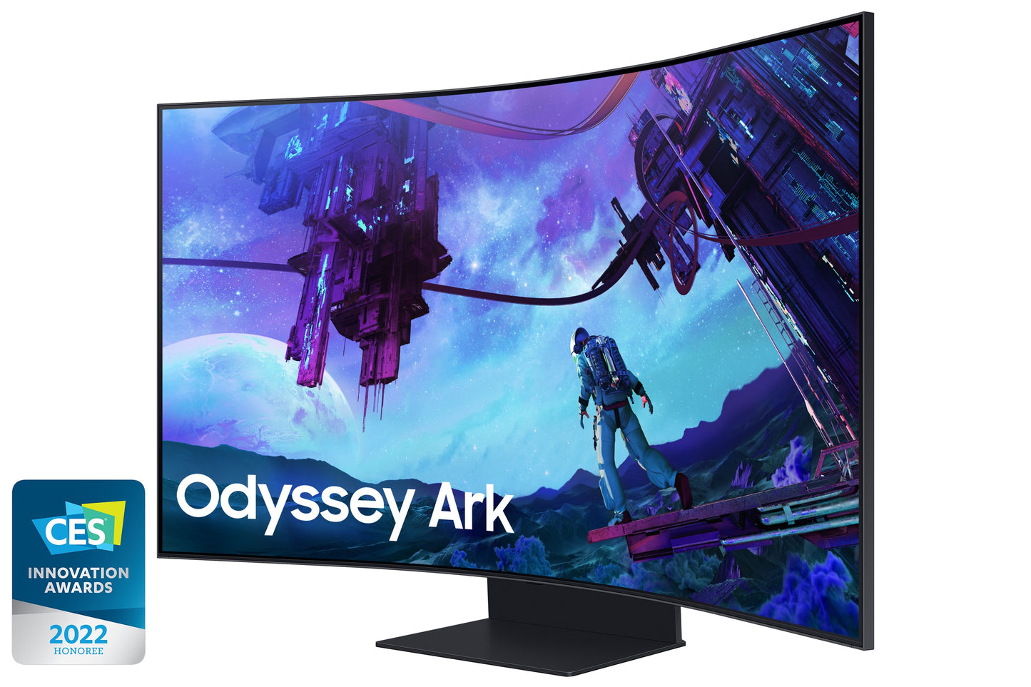 Samsung G97NC - 139,7 cm (55") - 3840 x 2160 Pixel - 4K Ultra HD - LED - 1 ms - Schwarz - Monitor