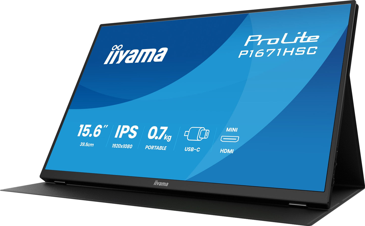 Iiyama P1671HSC - B1 Portable 15.6 - 39,6 cm - Monitor