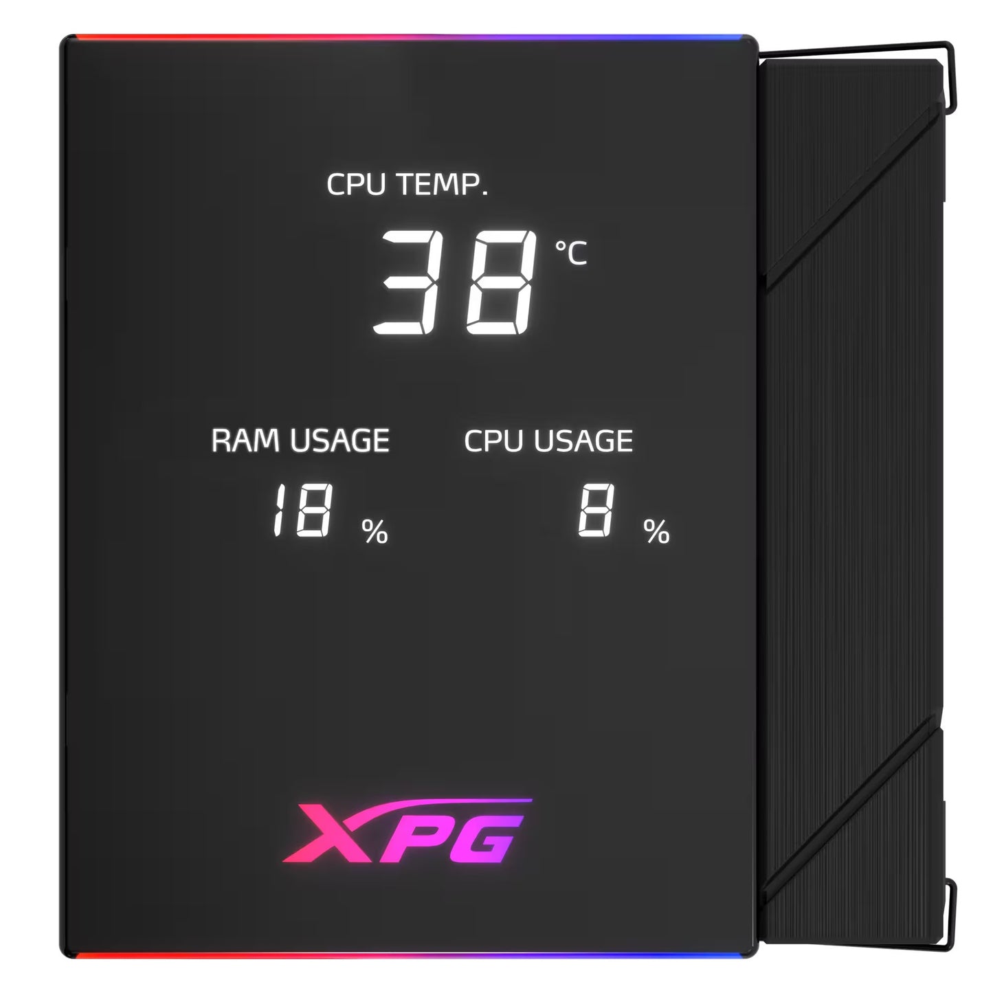 XPG Lüfter Maestro Plus 62DA 120mm ARGB Fan schwarz retail - CPU - AMD Sockel AM3 (Ph. II/Ath. II) - Kühler