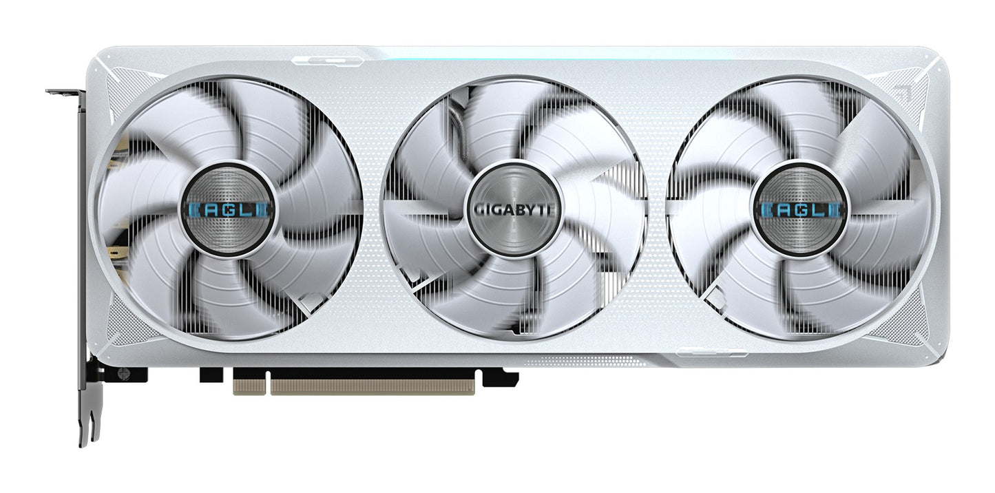 Gigabyte GeForce RTX 5070 Eagle OC ICE SFF 12G - 12GB GDDR7, HDMI, 3x DP - GDDR7/12GB/CUDA® Cores 6144/2587 MHz/PCI - E 5.0 - Grafikkarte