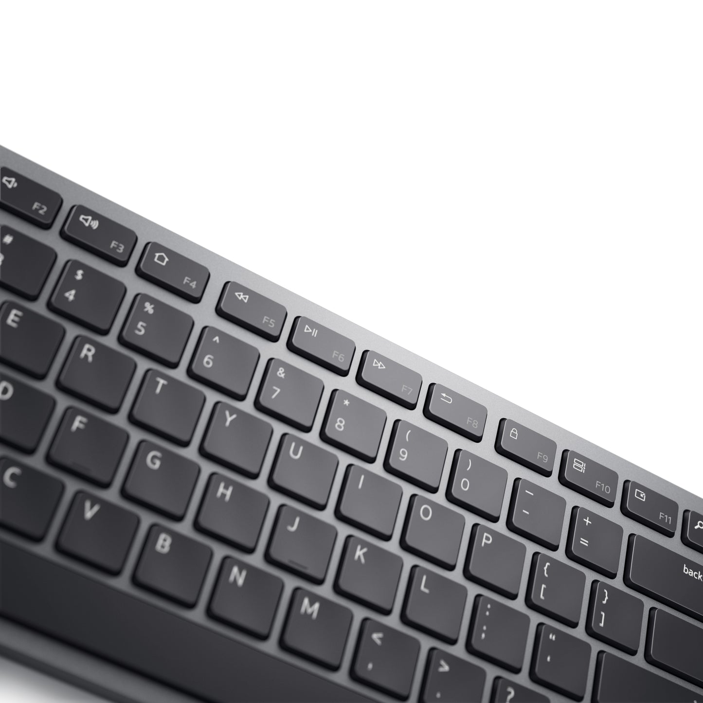 Dell Pro Plus – KB700 - deutsch (QWERTZ) - Volle Größe (100%) - Kabellos - Bluetooth - QWERTZ - Grau - Tastatur