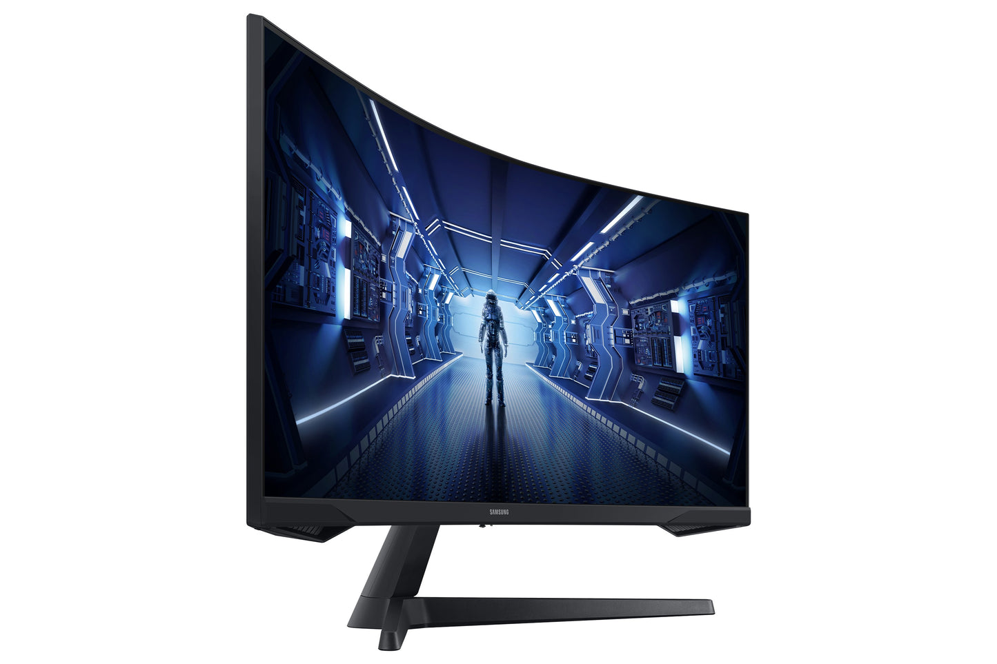 Samsung G55T - 86,4 cm (34") - 3440 x 1440 Pixel - UltraWide Quad HD - LED - Schwarz - Monitor