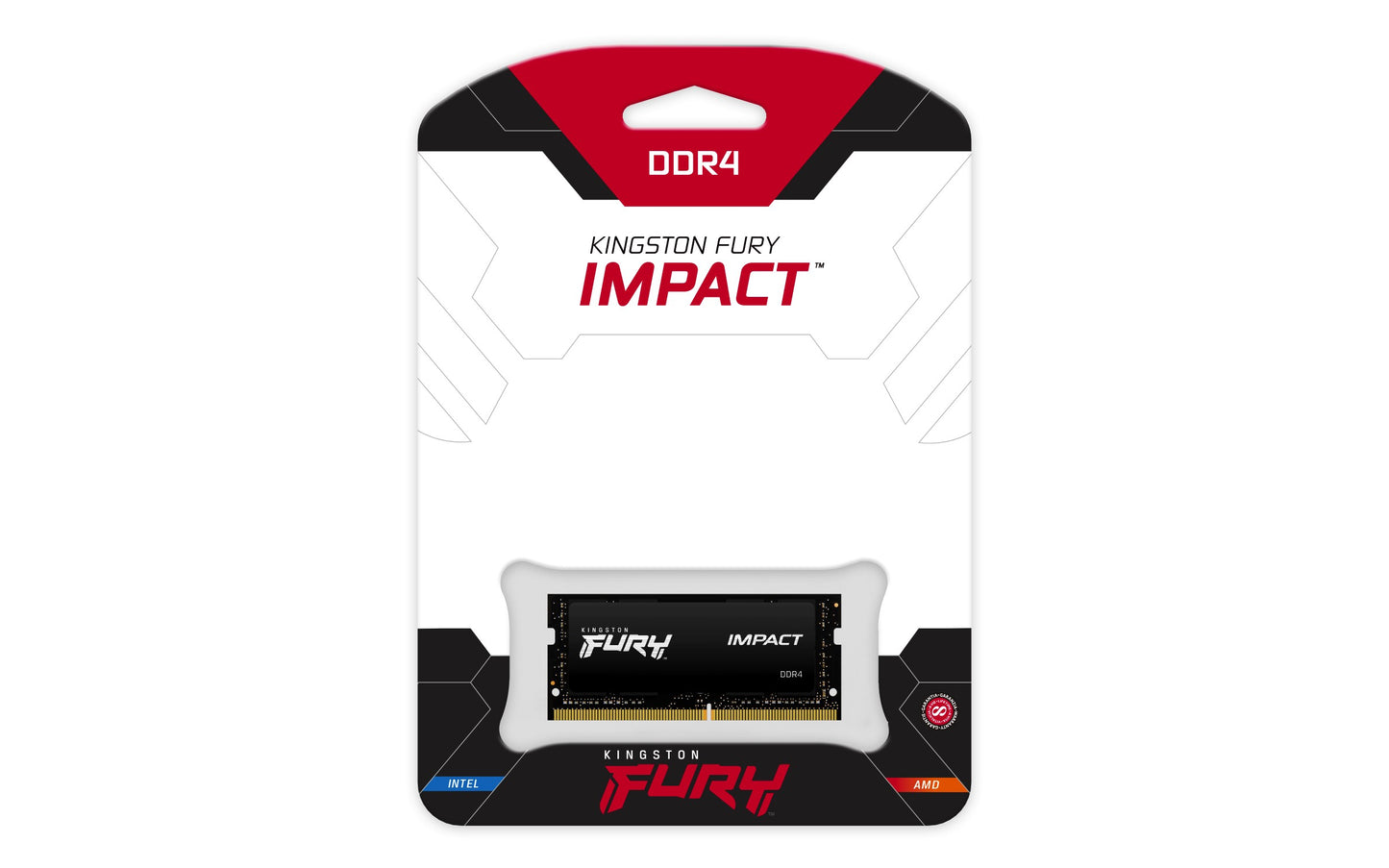 Kingston FURY 32GB 3200MT/s DDR4 CL20 SODIMM Impact - 32 GB - 1 x 32 GB - DDR4 - 260 - pin SO - DIMM - Schwarz - Arbeitsspeicher