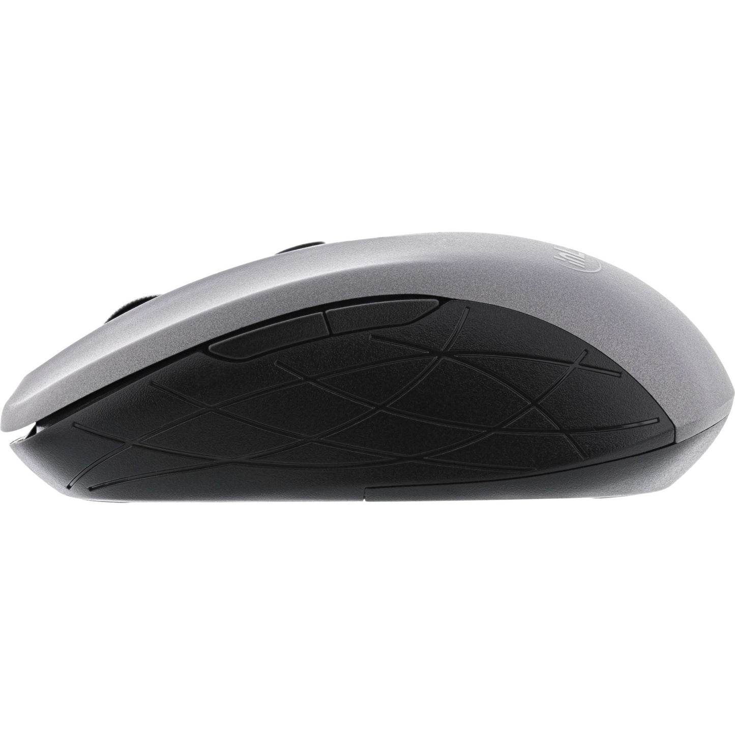 InLine Maus 3 - in - 1 - Bluetooth + 2x 2.4GHz Funk - 5 Tasten - optisch - grau/schwarz - Maus