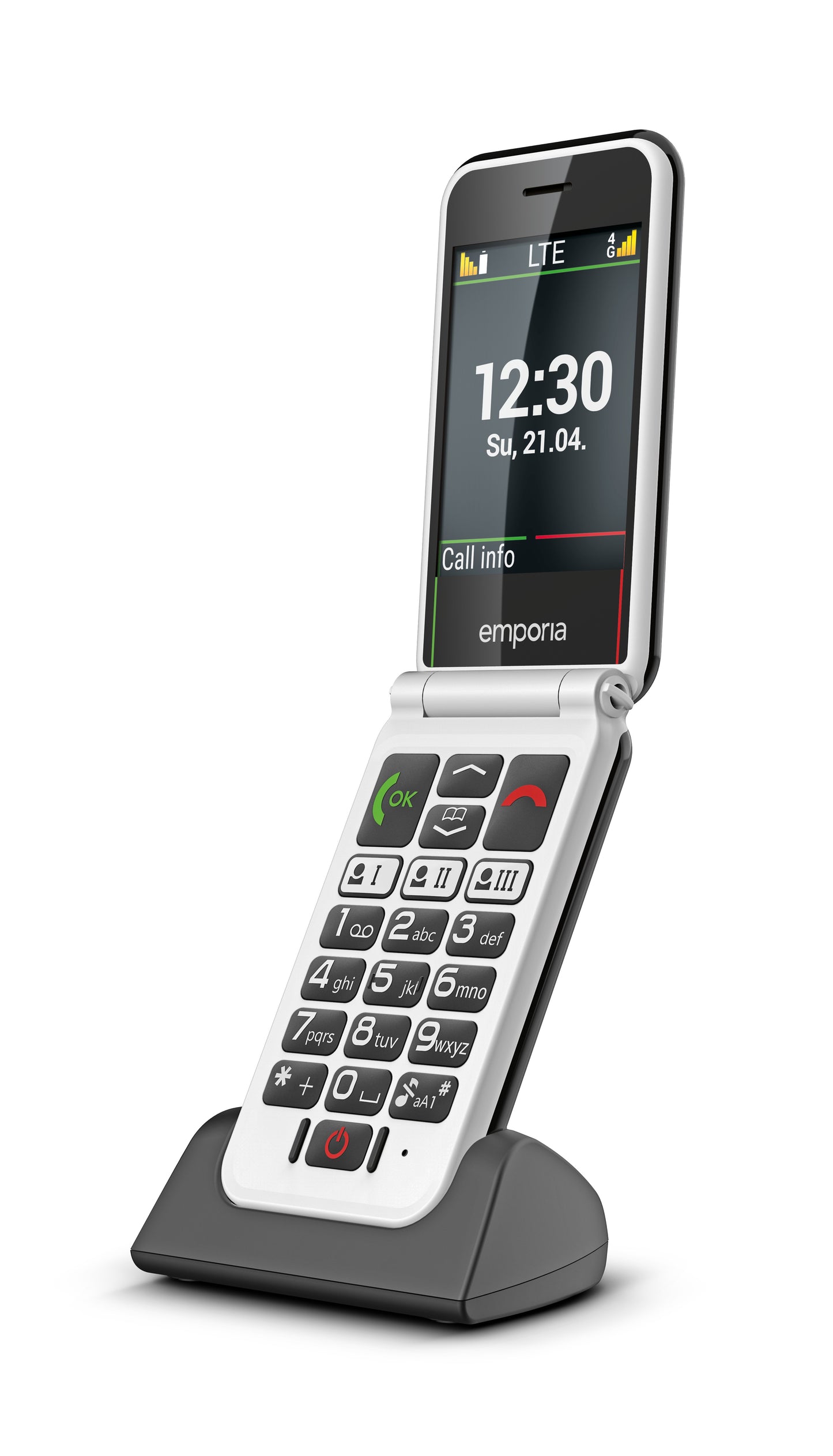 Emporia SIMPLICITYglam - 1.300 mAh - 7,11 cm - Mobiltelefon