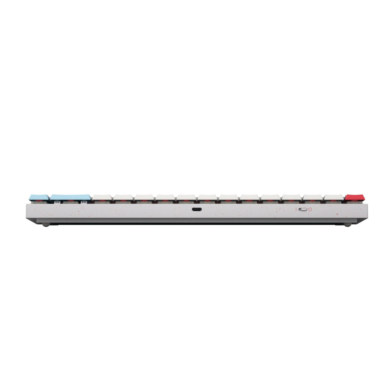 Cherry MX - LP 2.1 Compact Wireless - Kabellos - RF Wireless + Bluetooth - Mechanischer Switch - QWERTZ - RGB - LED - Weiß - Tastatur