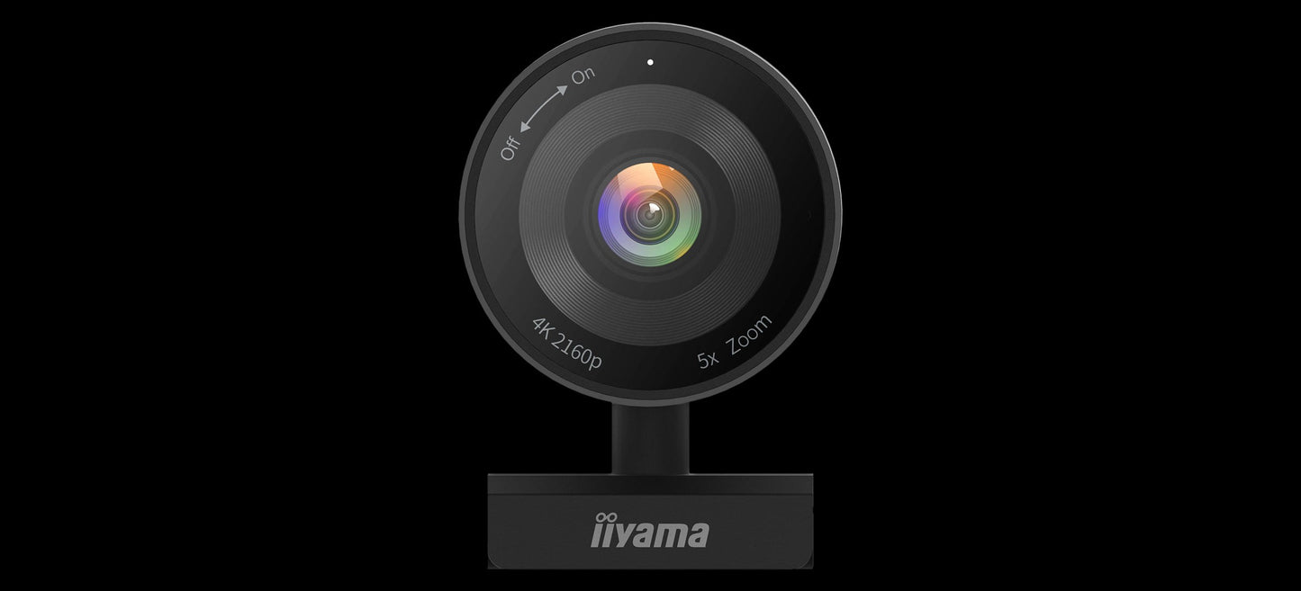 Iiyama UC - CAM10PRO - 1 - 8,46 MP - 2160 x 1080 Pixel - 4K Ultra HD - 30 fps - 2160p - 1080p - 1440p - 5x - Webcam