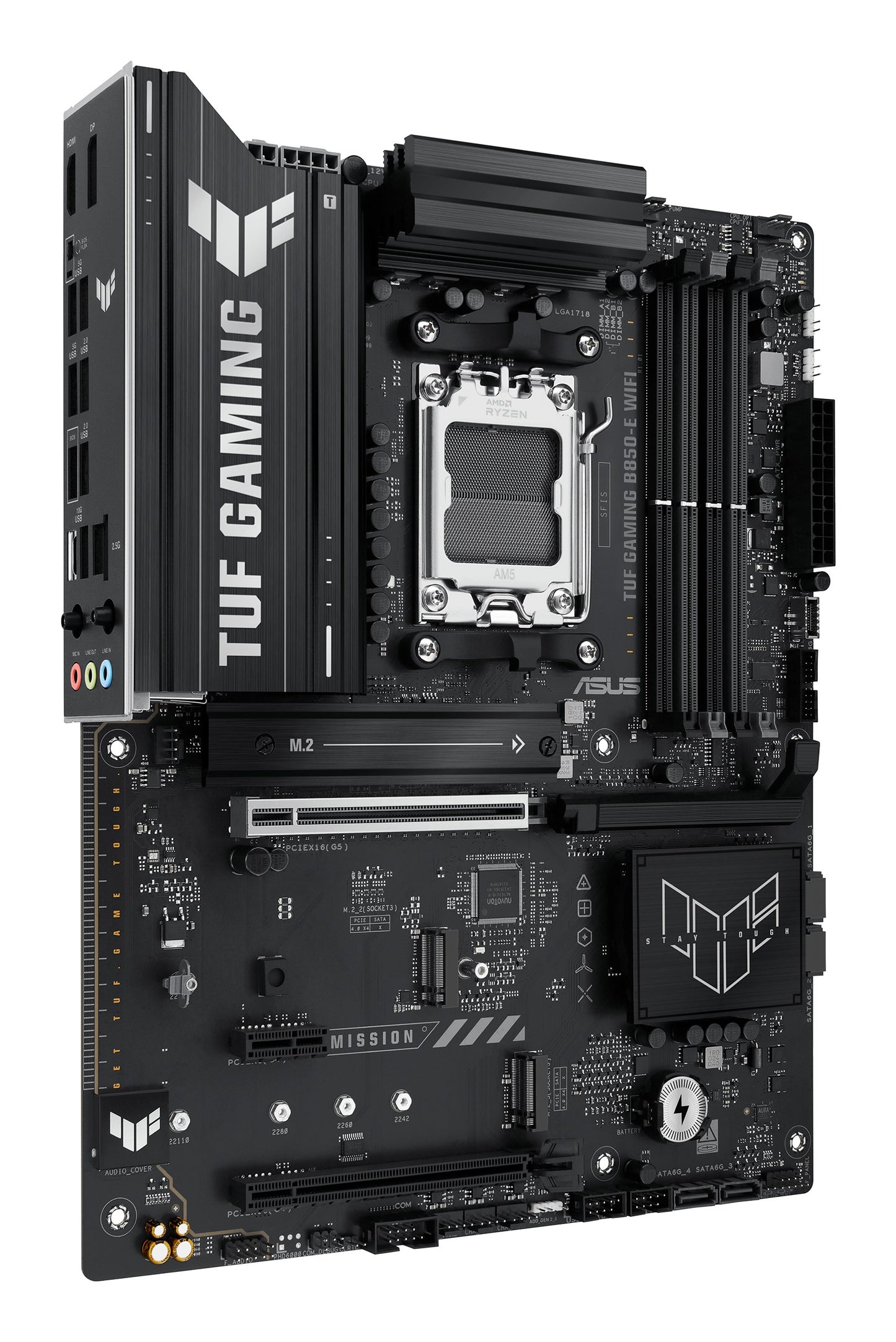 ASUS TUF GAMING B850 - E WIFI - Motherboard - ATX - Socket AM5 - AMD B850 Chipsatz... - AMD Sockel AM5 (Ryzen Zen4) - Mainboard