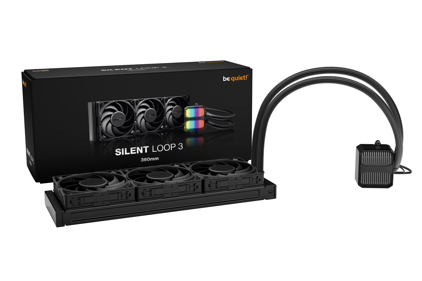 Be Quiet! Wasserkühlung Silent Loop 3 360 mm - CPU - AMD Sockel AM4 (Ryzen) - Kühler