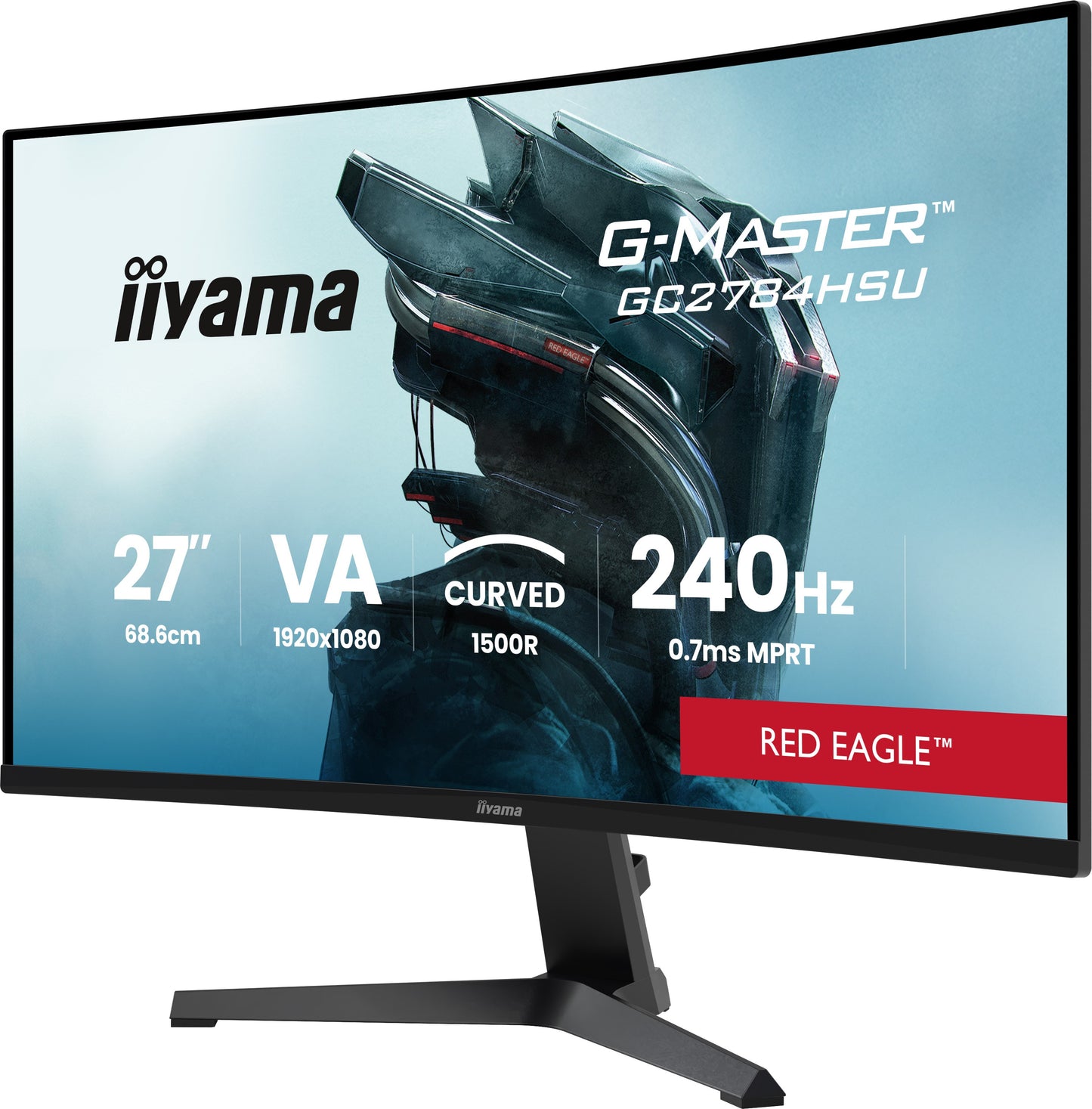 Iiyama G - Master GC2784HSU - B1 27" Curved Gaming - 68,6 cm - Monitor