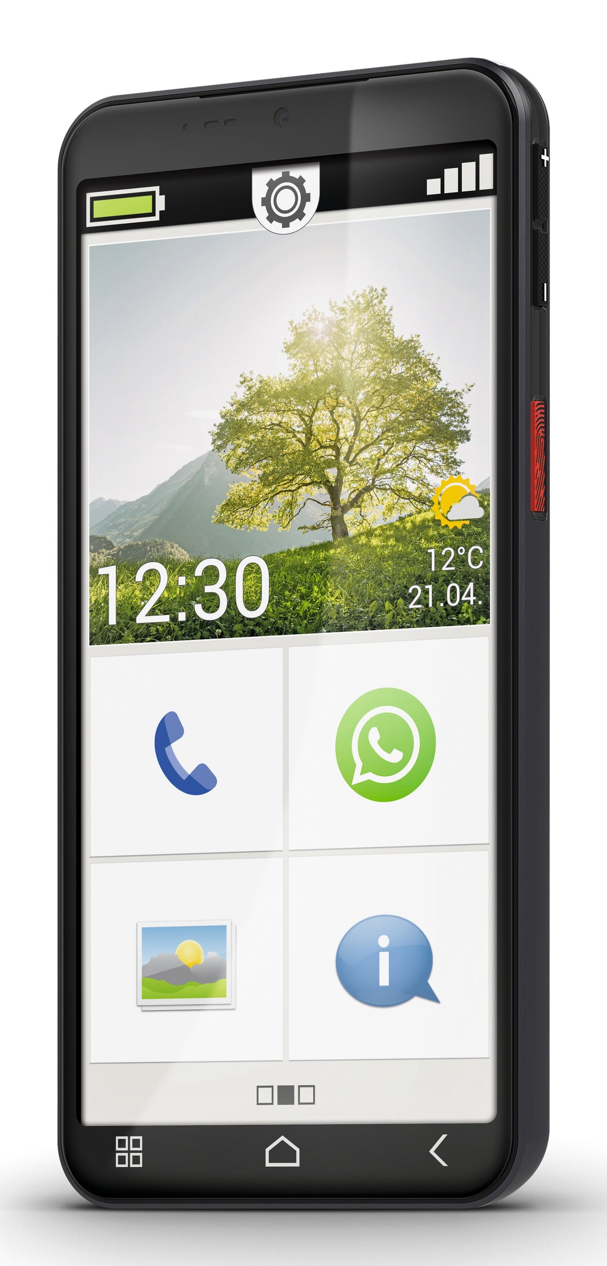 Emporia SMART.7 mini black - 128 GB - Mobiltelefon
