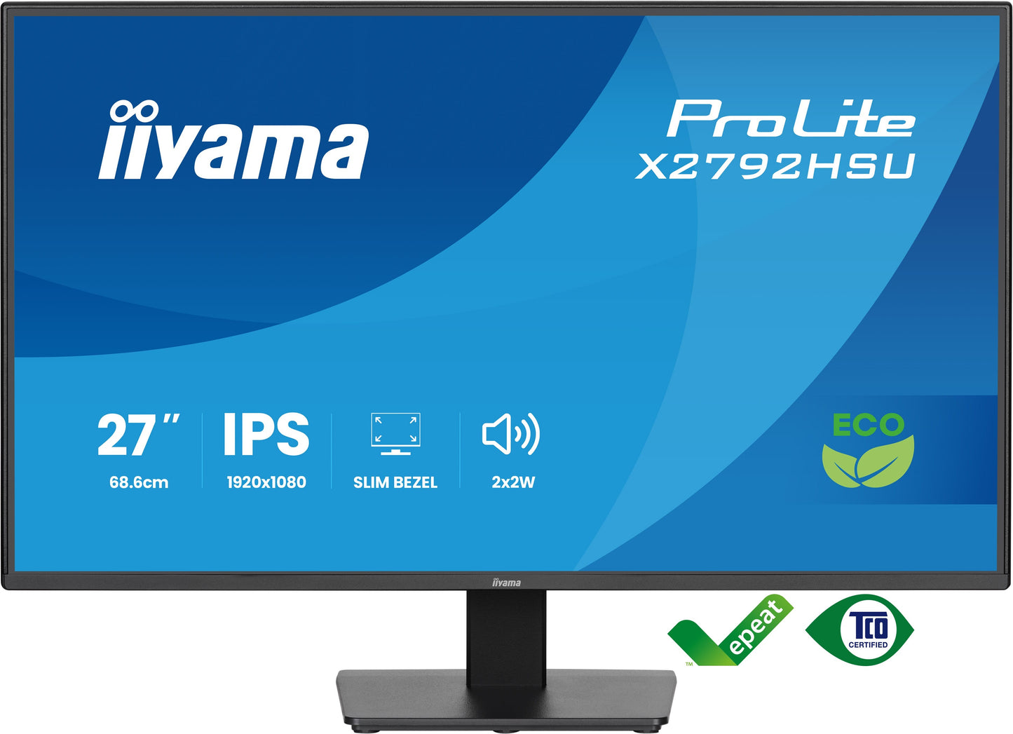 Iiyama ProLite X2792HSU - B1 27 IPS - 68,6 cm - Monitor
