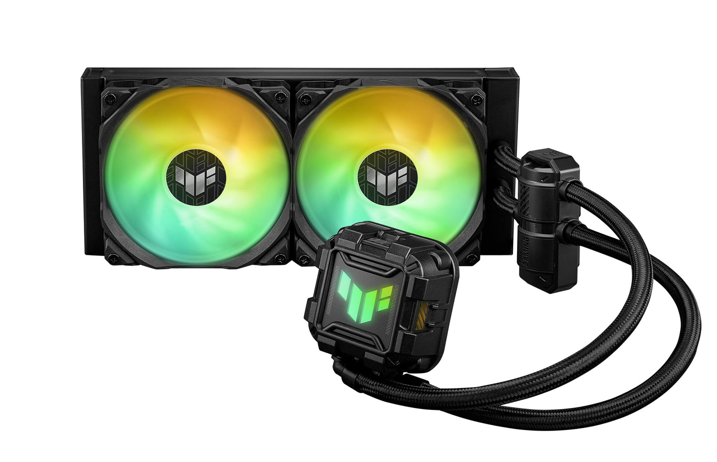 ASUS TUF GAMING LC II 240 ARGB - Flüssigkeitskühlung - 12 cm - 2000 RPM - 29 dB - 67 cfm - 113,8 m³/h - Kühler