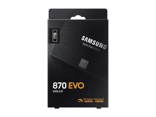 Samsung SSD 870 EVO 1TB, 2.5" / SATA 6Gb/s