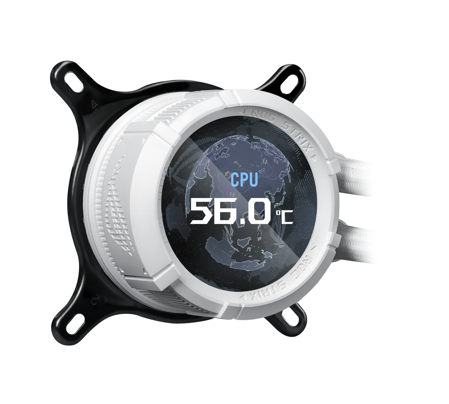 ASUS Rog Strix Lc Iii 360 Argb LCD - White Edition - Prozessor - Fluessigkeitskühlsystem - 36 dB - AMD Sockel AM4 (Ryzen) - Kühler