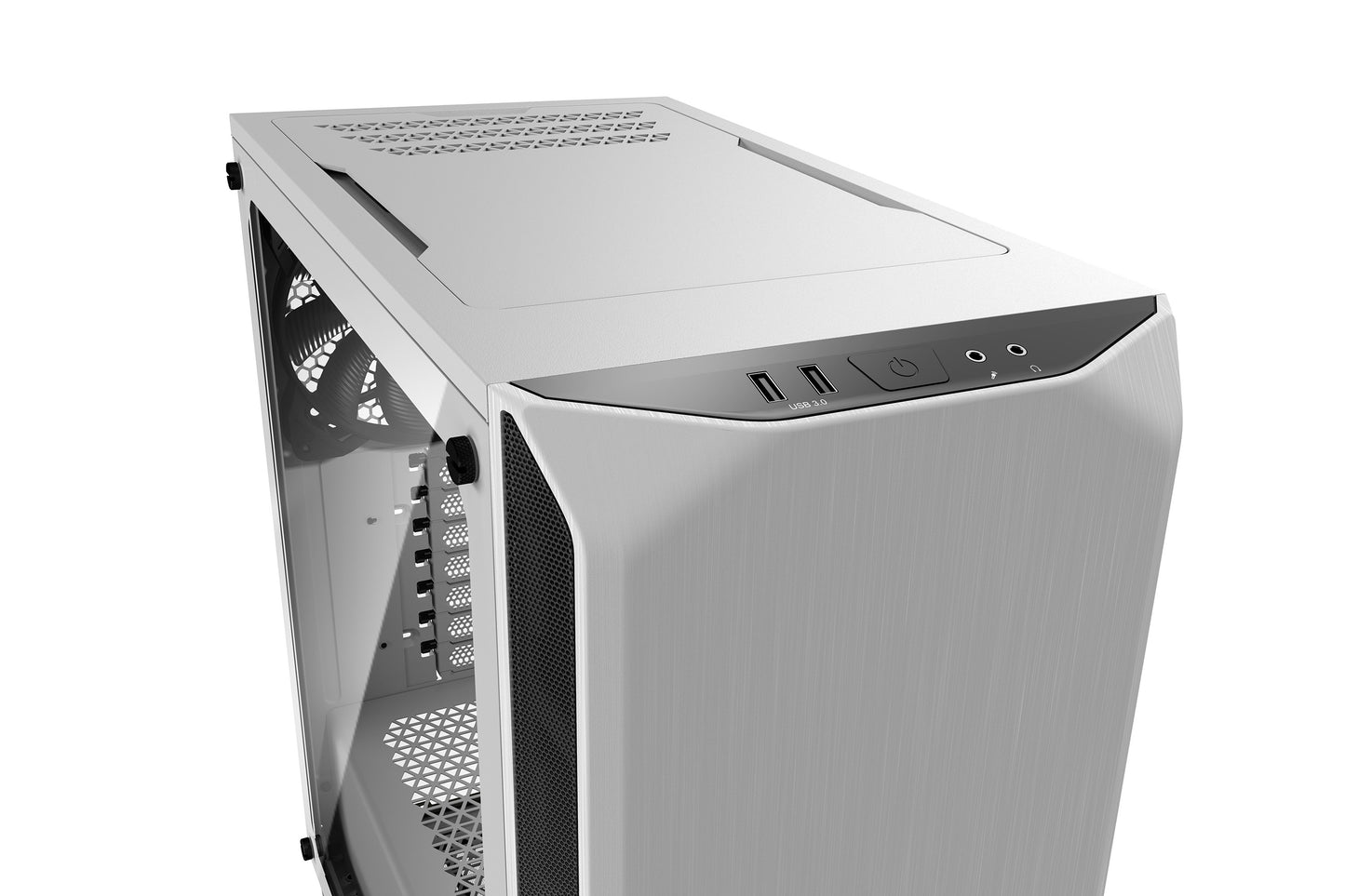 Be Quiet! BGW35 - Midi Tower - PC - Weiß - ATX - Mini - ATX - Mini - ITX - ABS Synthetik - Stahl - Gehärtetes Glas - 36,9 cm - Gehäuse