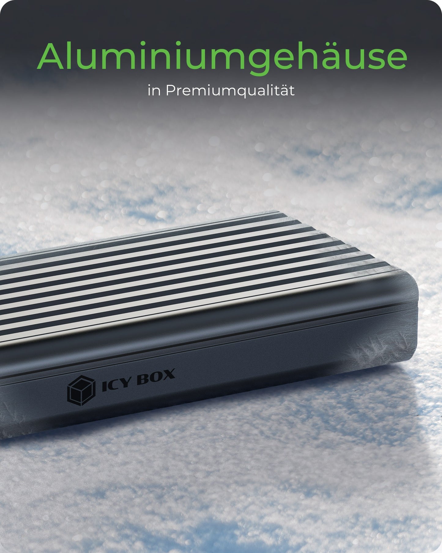 ICY BOX IB - 1917M - C32a Speichergehäuse M.2 NVMe USB - C - USB Typ C - USB 3.0 - Gehäuse