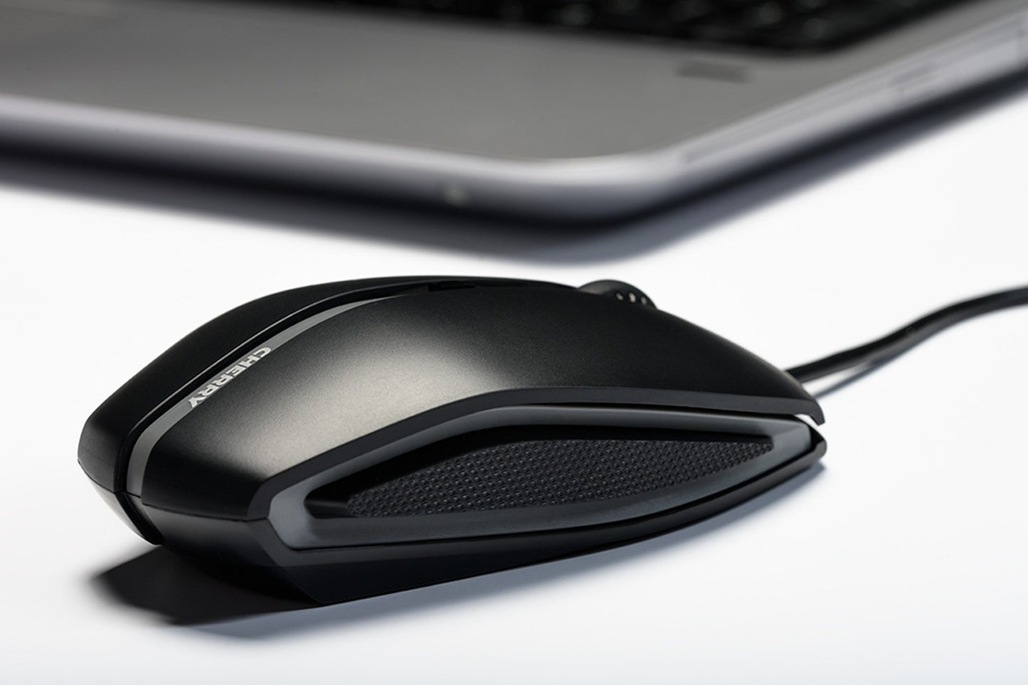 Cherry GENTIX 4K Kabelgebundene Maus - Schwarz - USB - Beidhändig - Optisch - USB - 3600 DPI - Schwarz - Maus