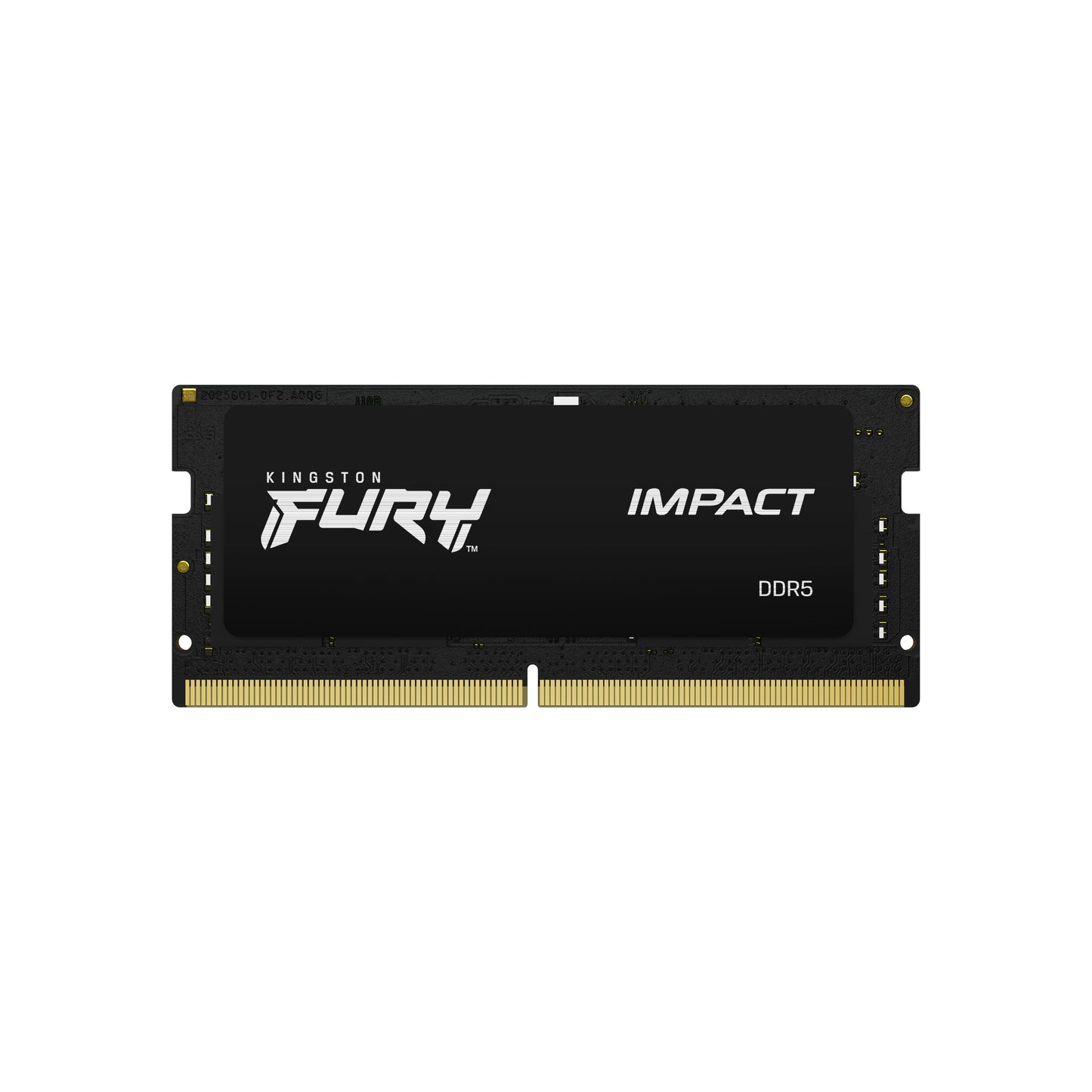 Kingston FURY 8GB 4800MT/s DDR5 CL38 SODIMM Impact - 8 GB - 1 x 8 GB - DDR5 - 262 - pin SO - DIMM - Arbeitsspeicher