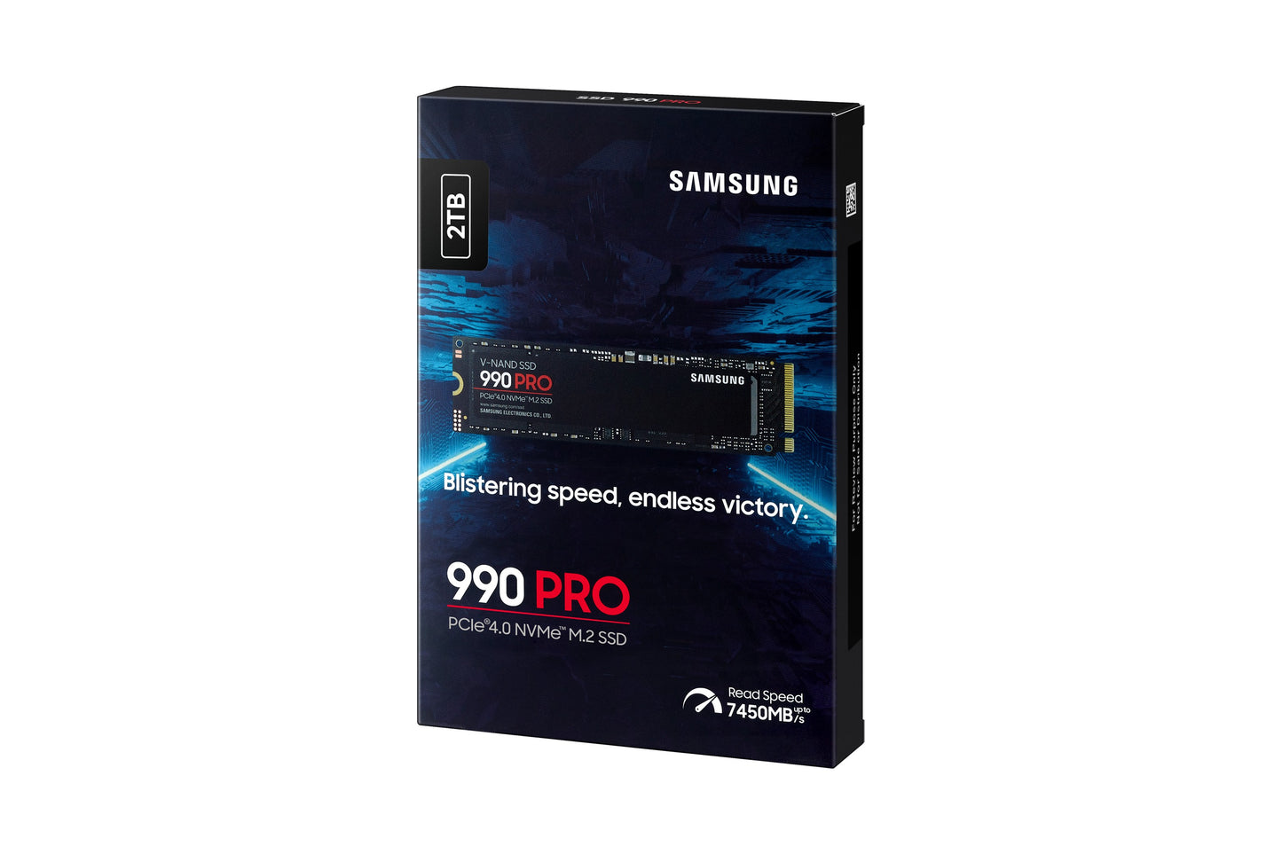 Samsung 990 PRO - 2 TB - M.2 - 7450 MB/s - SSD