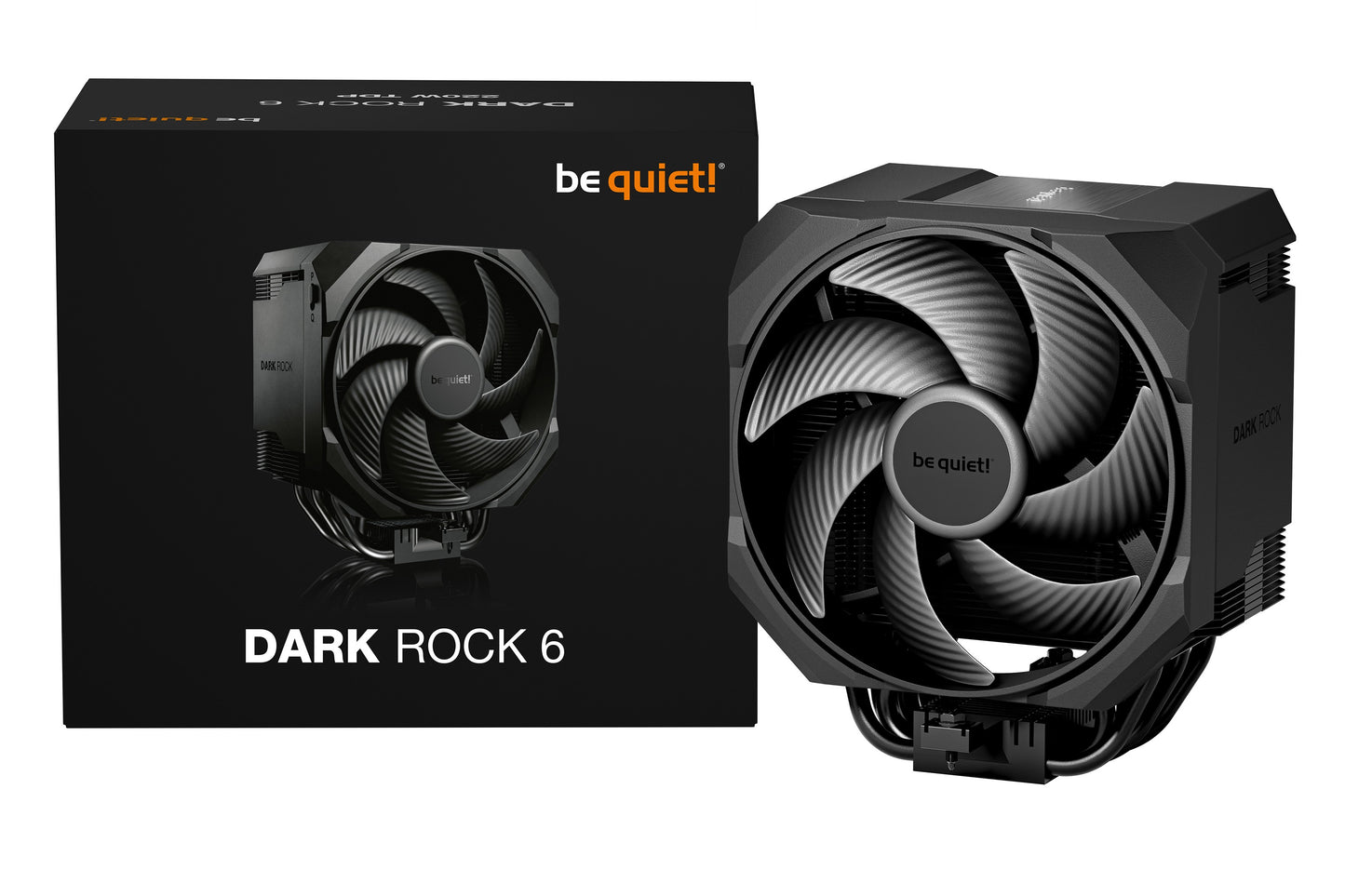 Be Quiet! Kühler Dark Rock 6 - CPU - AMD Sockel AM4 (Ryzen) - Kühler