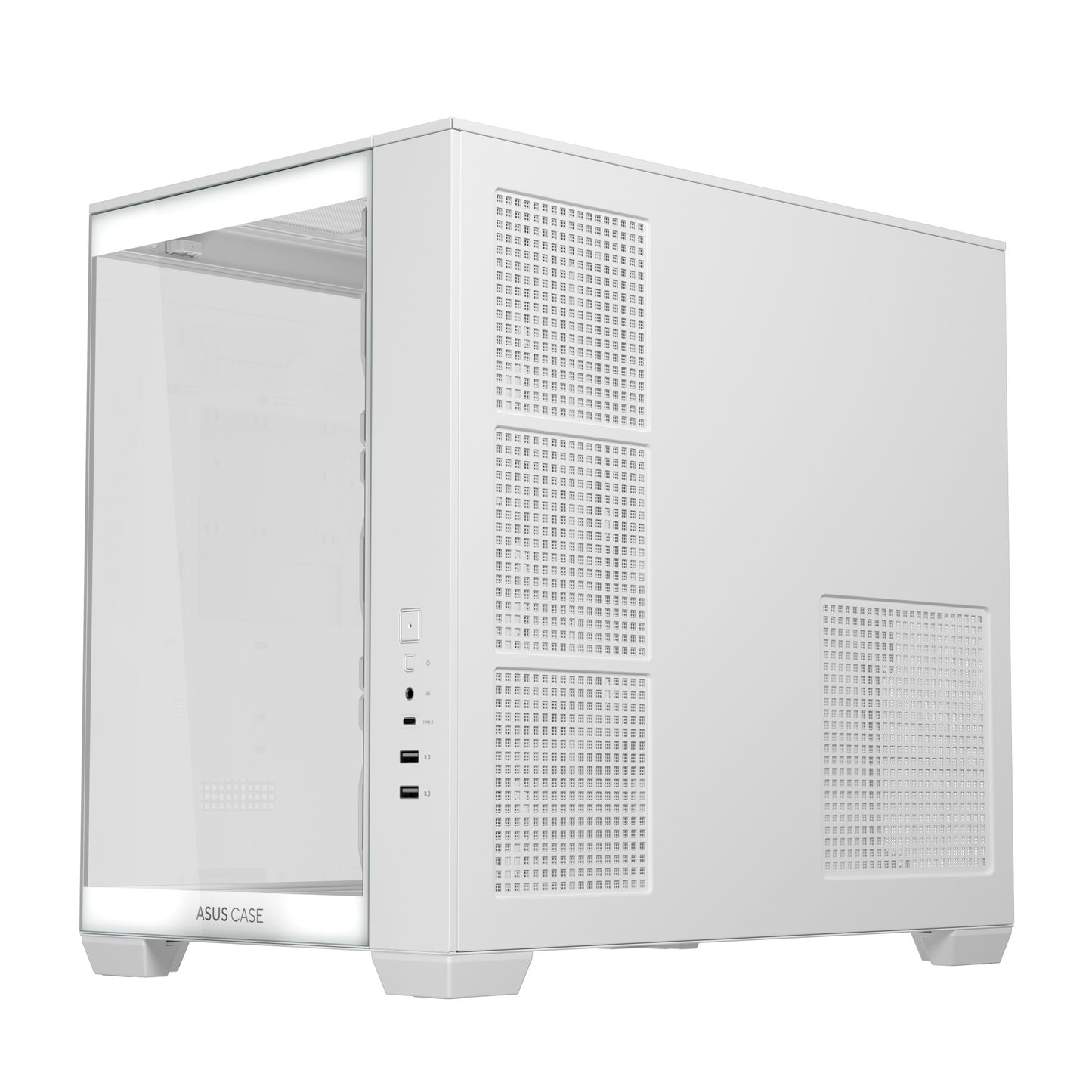 ASUS A32 PLUS TG ARGB ATX Midi - Tower Gaming Gehäuse Weiß - ATX - Gehäuse