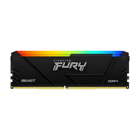 Kingston FURY Beast 16GB 3600MT/s DDR4 CL18 DIMM RGB - 16 GB - 1 x 16 GB - DDR4 - 288 - pin DIMM - Arbeitsspeicher