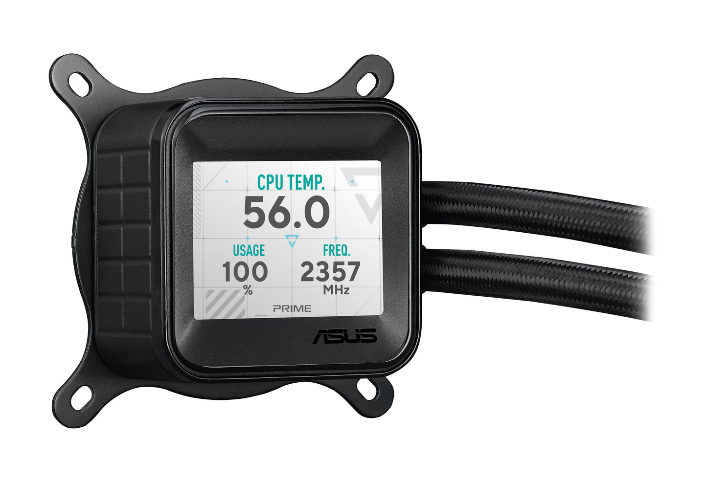 ASUS Wasserkühlung Prime Lc 360 Argb Lcd - Gehäuse - Lüfter - 36,5 dB - Kühler