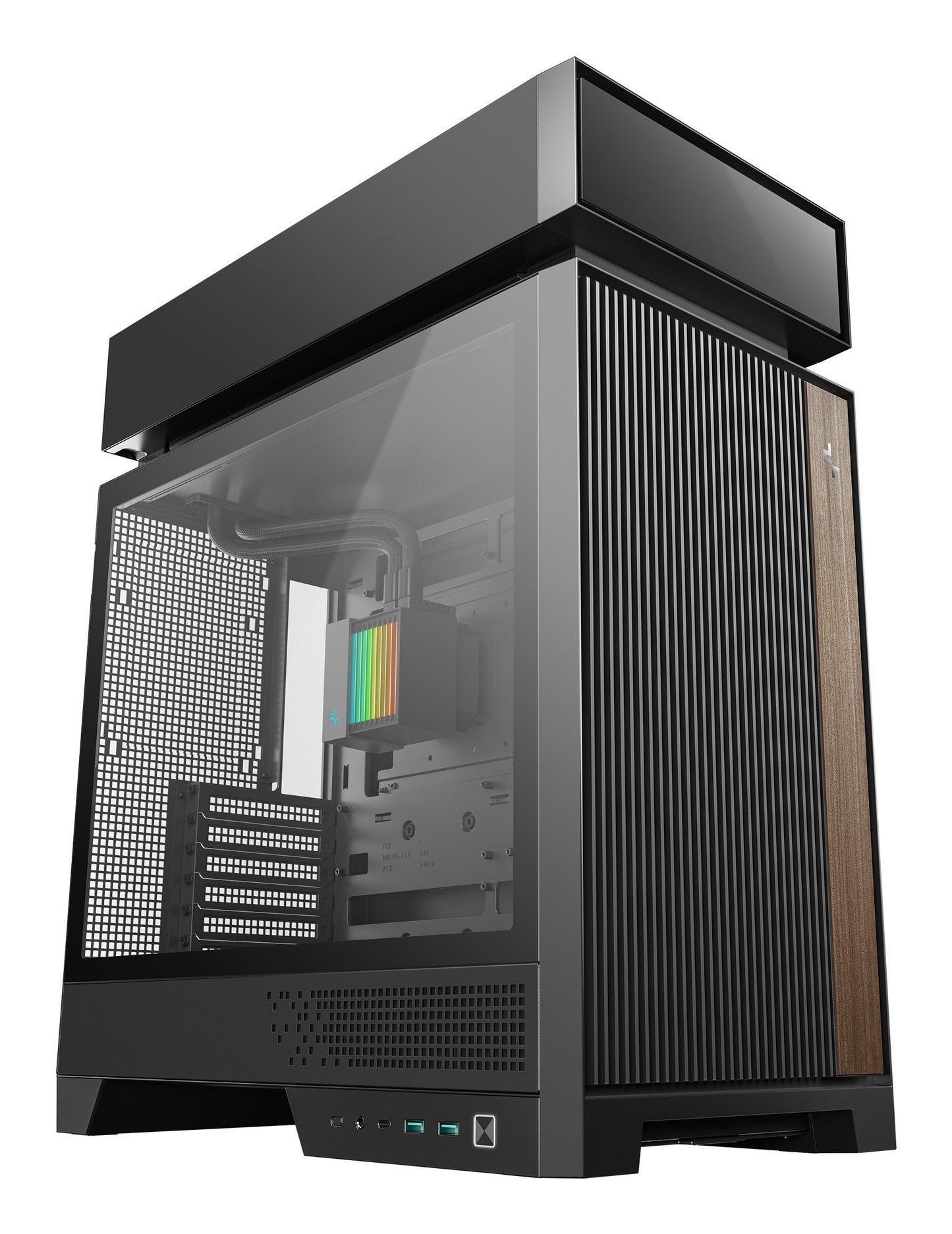 Deepcool Midi Cl6600 360mm AIO Black - Gehäuse