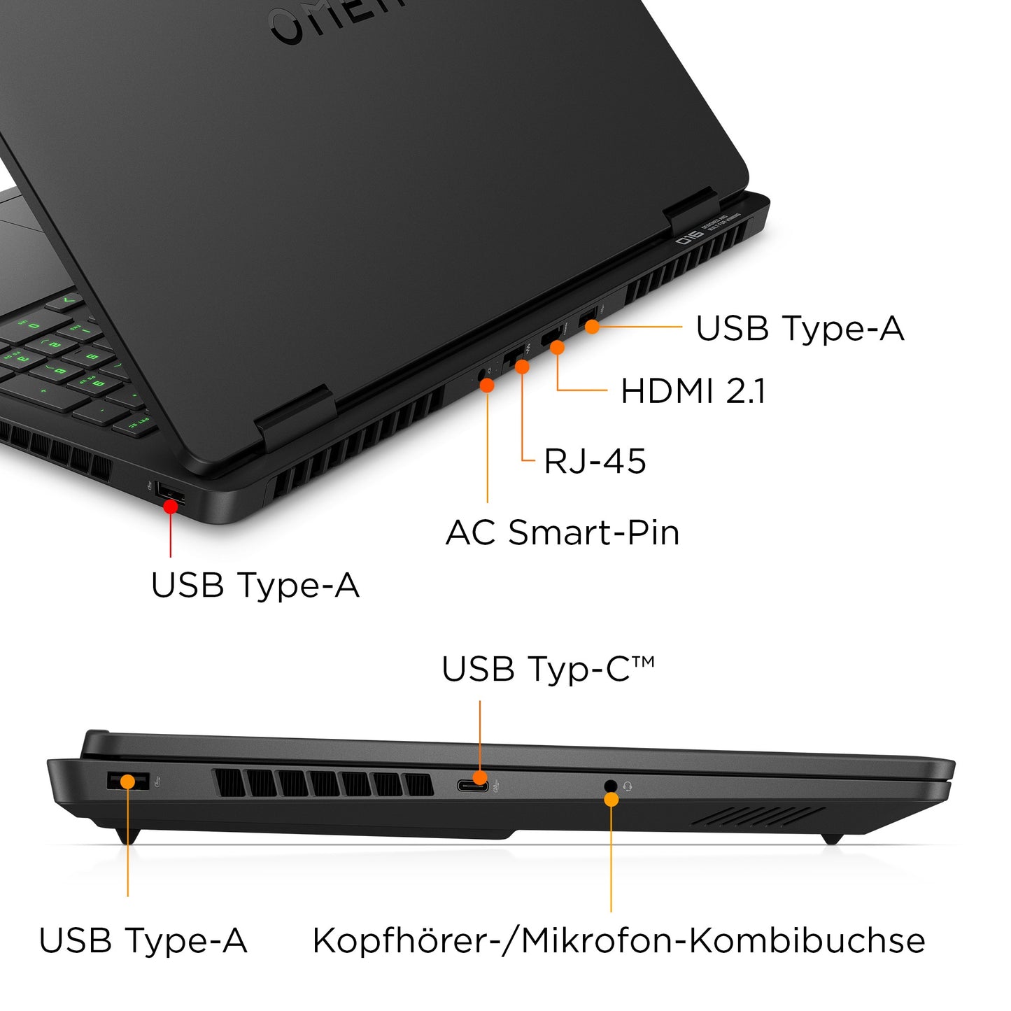 HP CV3P9EA - 16" Notebook - Core Ultra 7 40,6 cm - Notebook