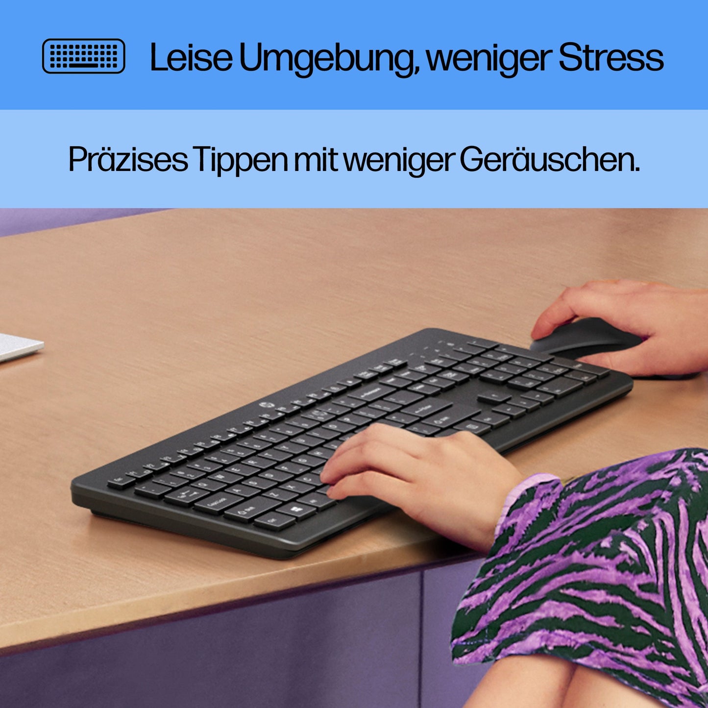 HP 230 - kabellos - QWERTZ - Tastatur