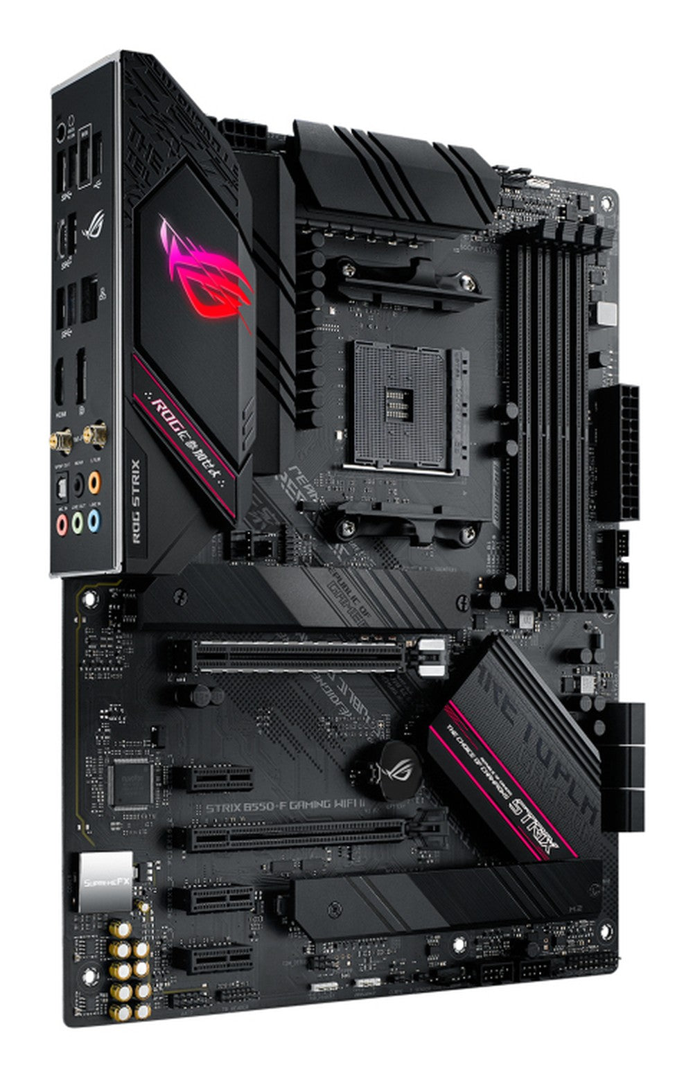 ASUS ROG STRIX B550 - F GAMING WIFI II - AMD - Sockel AM4 - AMD Ryzen 3000 Series - Sockel AM4 - DDR4 - SDRAM - 128 GB - Mainboard