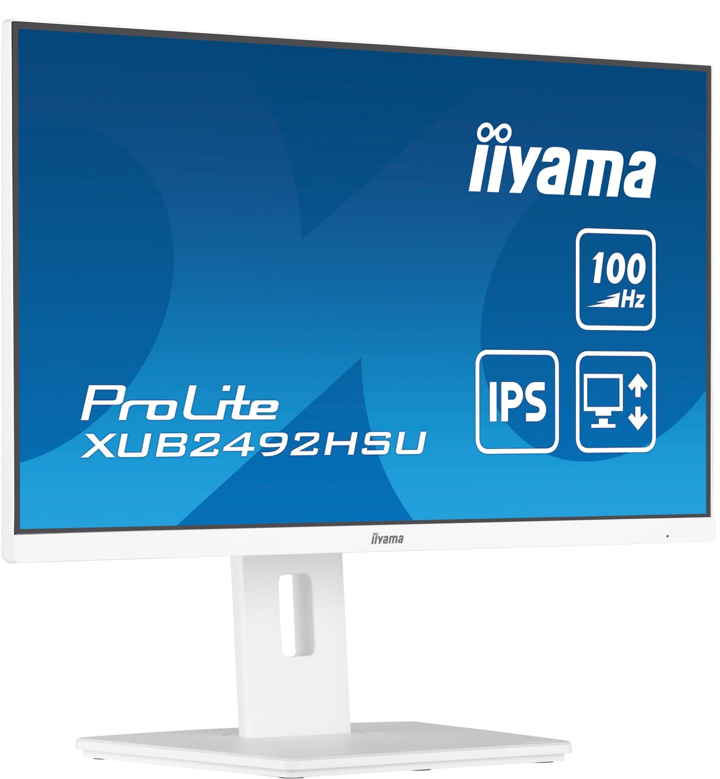 Iiyama XUB2492HSU - W6 - 60,5 cm (23.8") - 1920 x 1080 Pixel - Full HD - LED - 0,4 ms - Weiß - Monitor