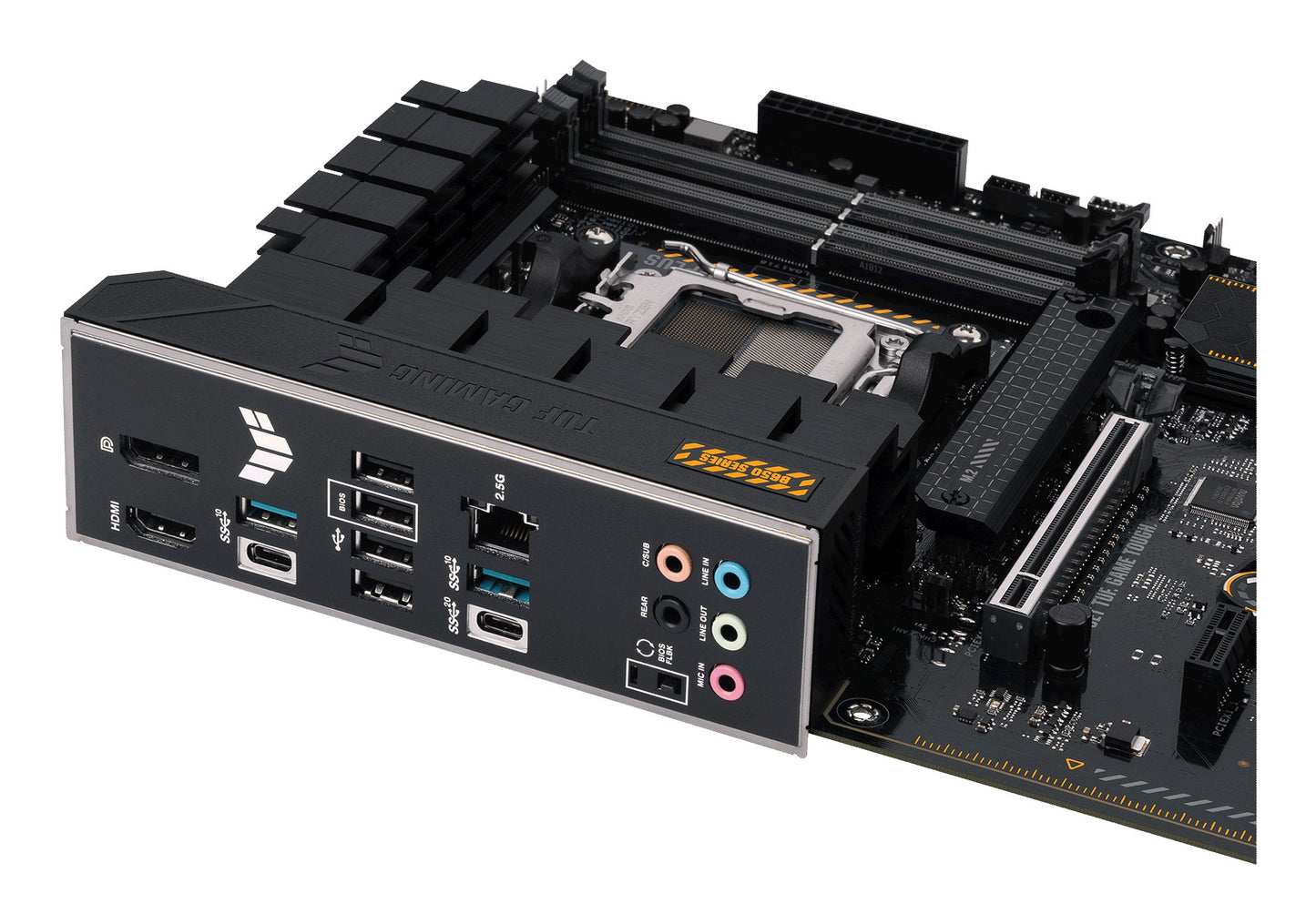 ASUS TUF GAMING B650 - PLUS - AMD - Sockel AM5 - AMD Ryzen 7000 Series - Sockel AM5 - DDR5 - SDRAM - 128 GB - Mainboard