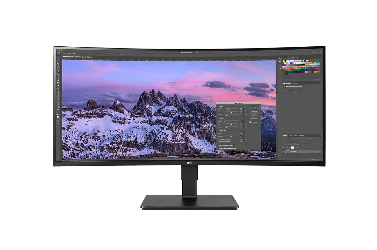 LG 35BN77CP - B - 88,9 cm (35") - 3440 x 1440 Pixel - Quad HD - LED - 5 ms - Schwarz - Monitor