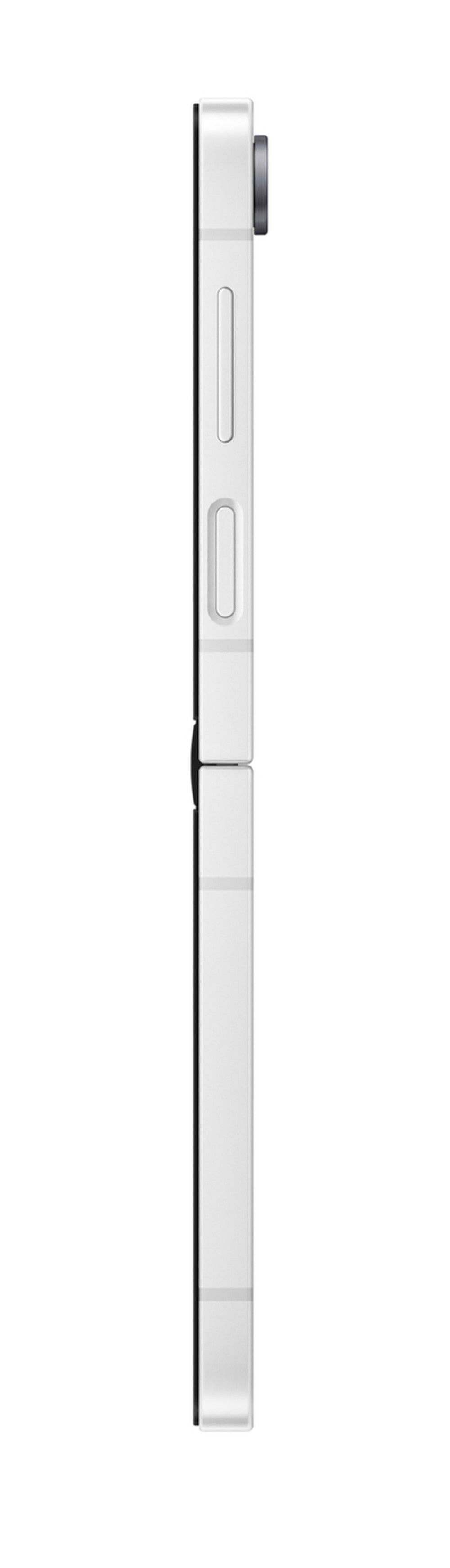 Samsung Galaxy Z Flip7 Fe White - 128 GB - Mobiltelefon