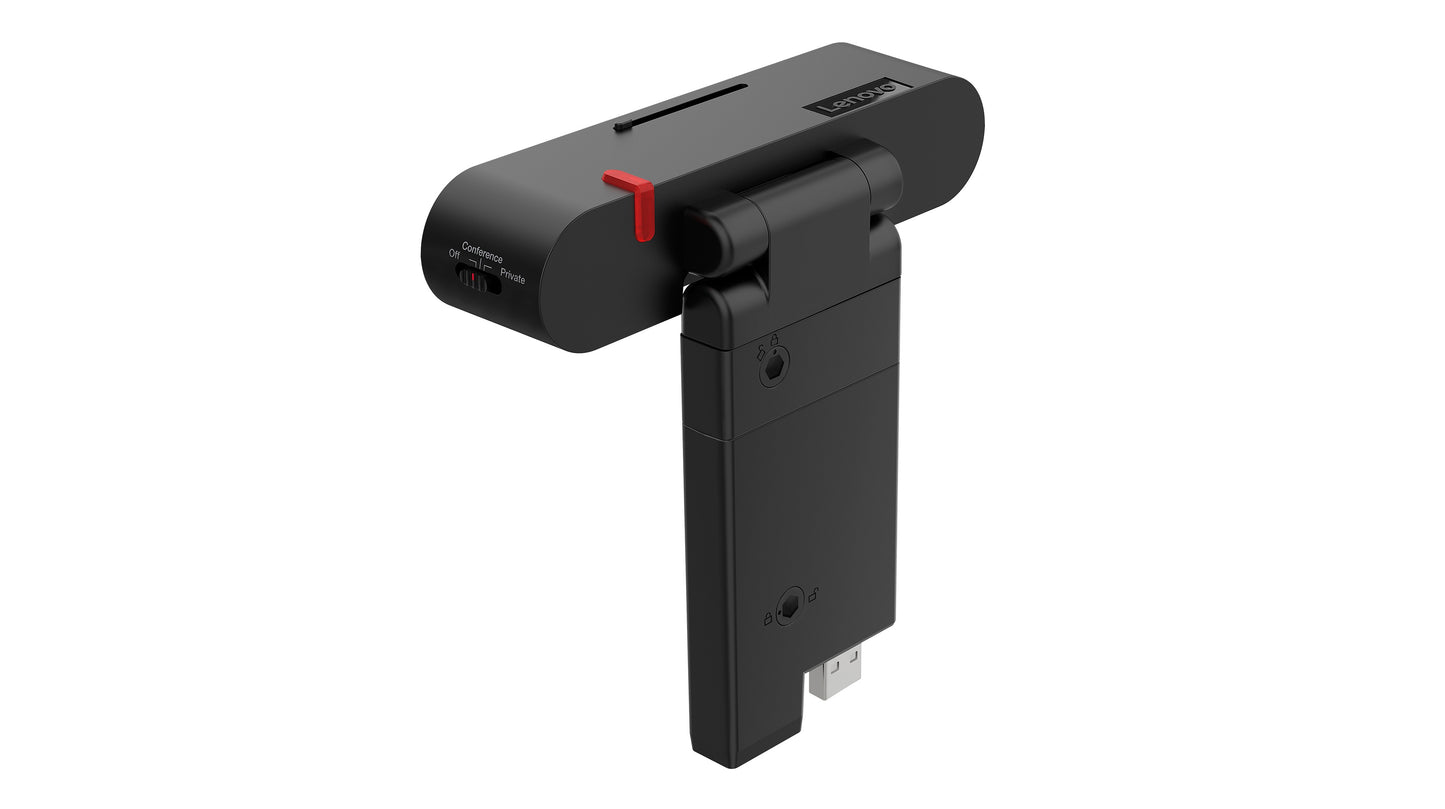 Lenovo ThinkVision MC60 (S) - 1920 x 1080 Pixel - Full HD - 30 fps - 1080p - M - JPEG - 65° - Webcam