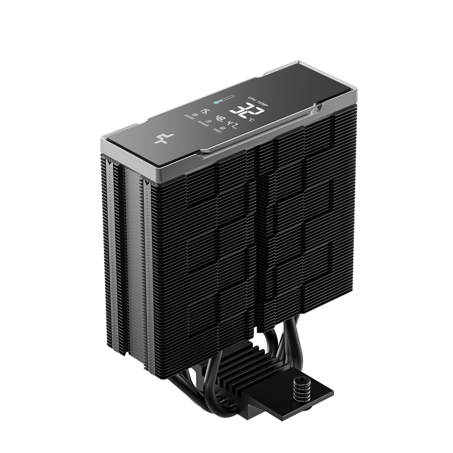 Deepcool K Ak400 G2 Digital Nyx R - AK400G2 - BKNNMN - GJD - 1 - CPU - 31,45 dB - Kühler