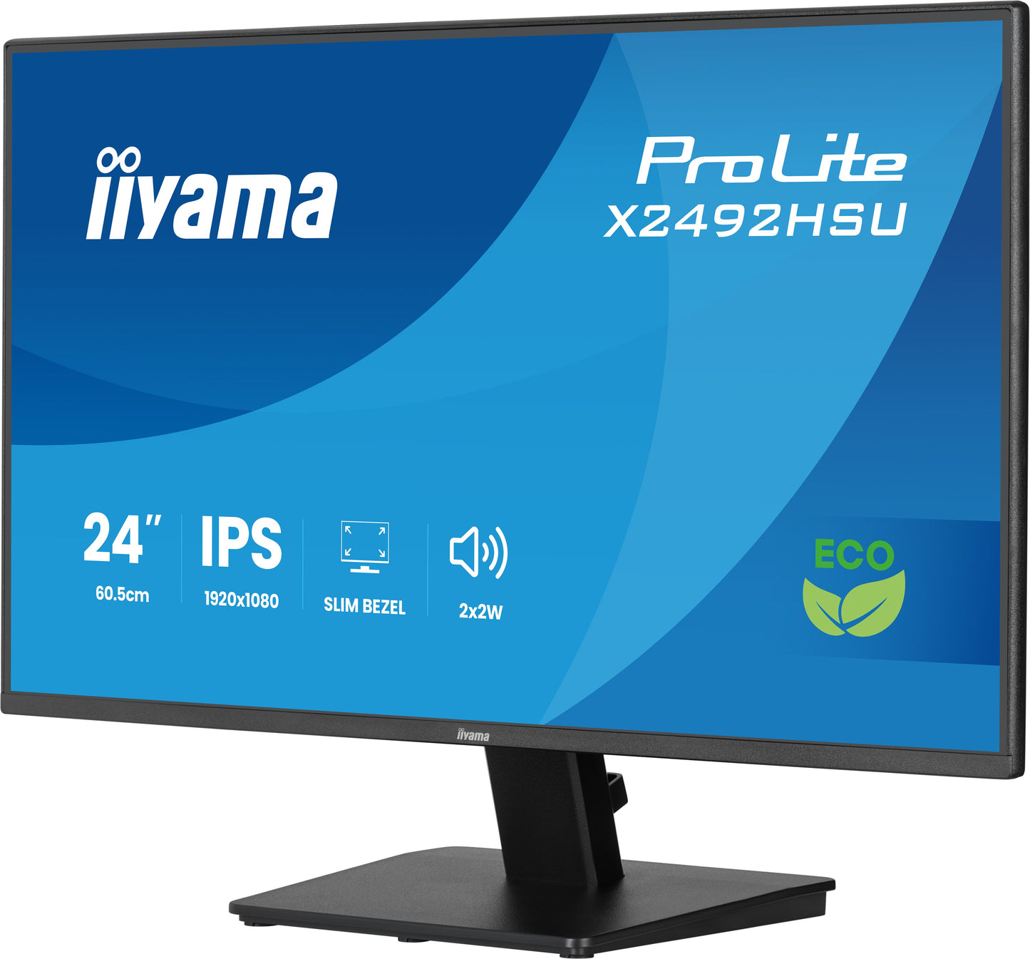 Iiyama ProLite X2492HSU - B1 24" - 61 cm - Monitor