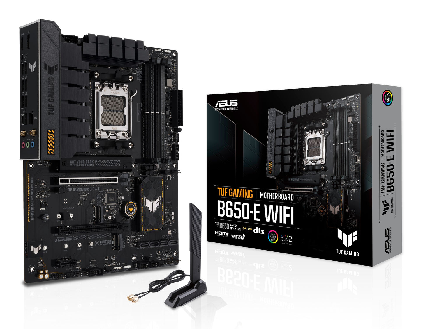 ASUS TUF GAMING B650 - E WIFI - Motherboard - ATX - Socket AM5 - AMD B650 Chipsatz... - AMD Sockel AM5 (Ryzen Zen4) - Mainboard