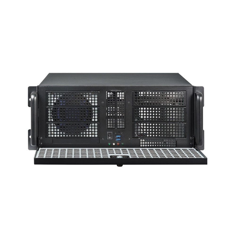 Chieftec UNC - 411E - B - OP - Rack - Server - Schwarz - ATX - EATX - micro ATX - SECC - 14 cm - Gehäuse