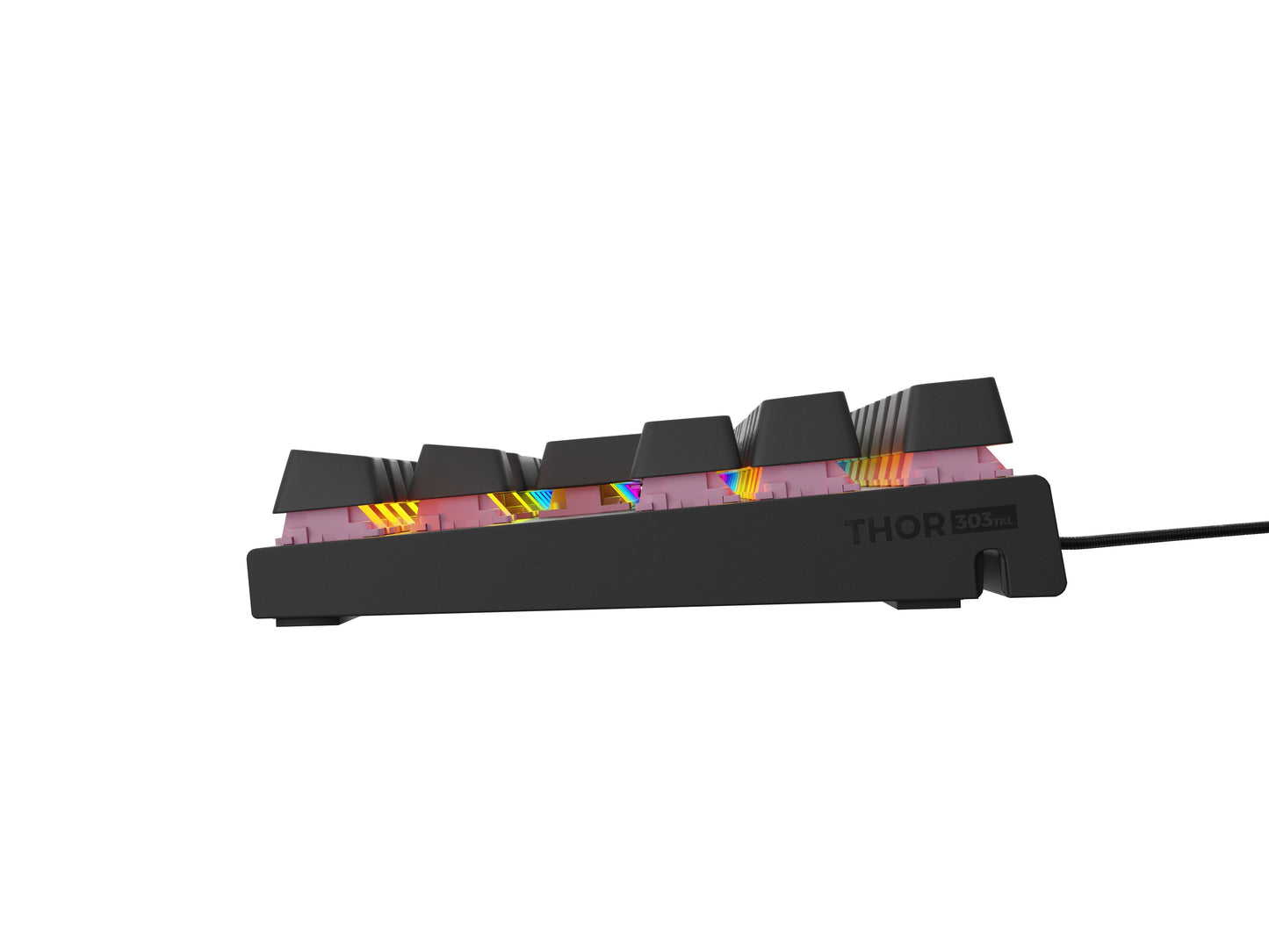 natec Gaming Tastatur THOR 303 TKL silent kabelgeb. DE - Tastatur
