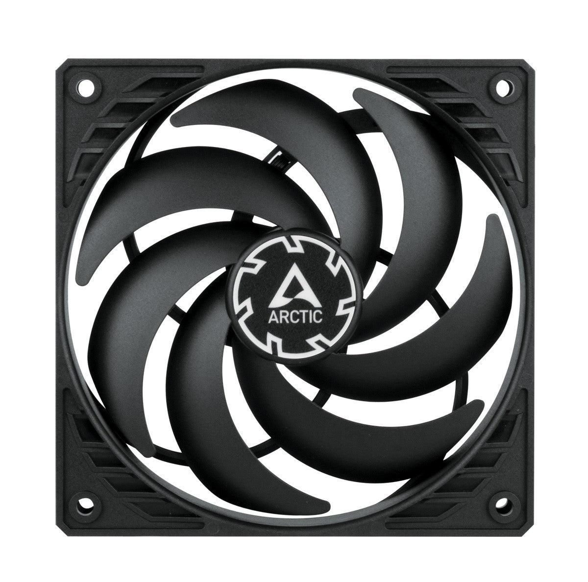 Arctic P12 Slim PWM PST 120 mm PWM Lüfter optimiert für statischen Druck mit integriertem Y - Kabel - Ventilator - 12 cm - 2100 RPM - 0,3 Sone - 41,1 cfm - 71,53 m³/h - Kühler